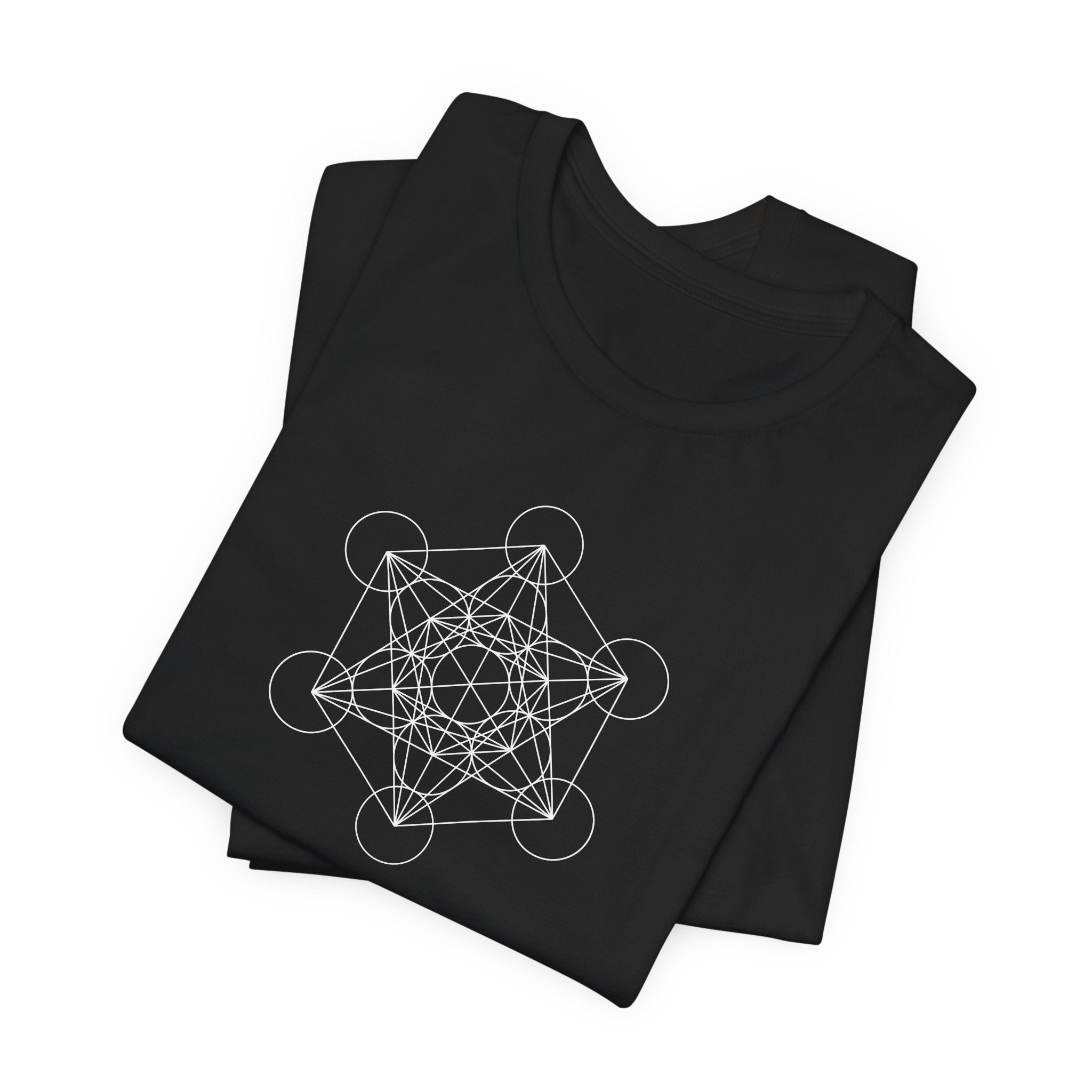 Metatron's Cube Sacred Geometry T-Shirt | Spiritual Shirt — Sacred Math Gift Archangel Tee