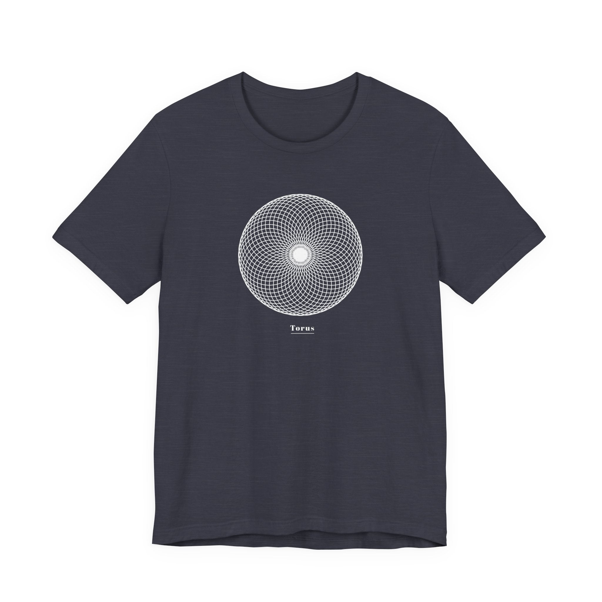 Torus Sacred Geometry T-Shirt | Energy Field Shirt — Spiritual Physics Tee Toroidal Flow