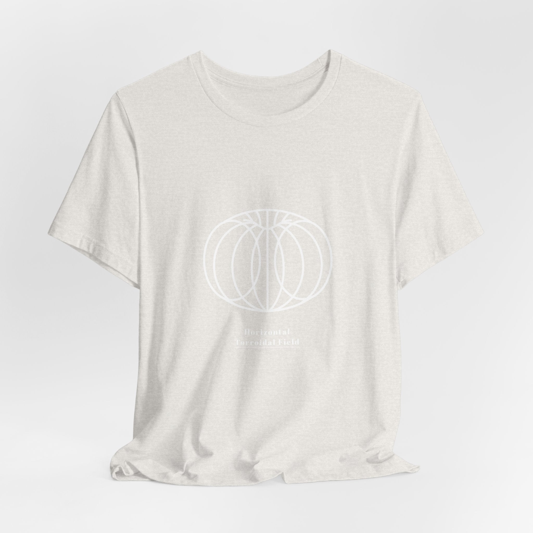 Toroidal Field Sacred Geometry T-Shirt | Energy Field Shirt — Universal Flow Spiritual Tee