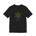 Metatron's Cube Gold Series T-Shirt | Premium Sacred Geometry Shirt — Gold Ink Archangel Tee