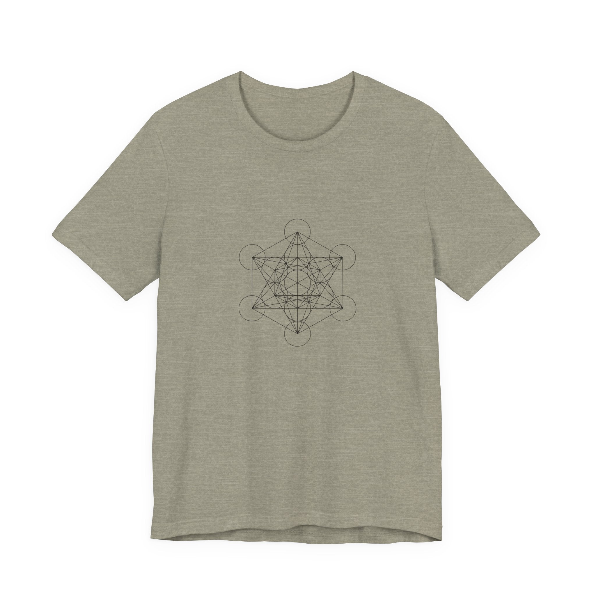 Metatron's Cube Sacred Geometry T-Shirt | Spiritual Shirt — Sacred Math Gift Archangel Tee