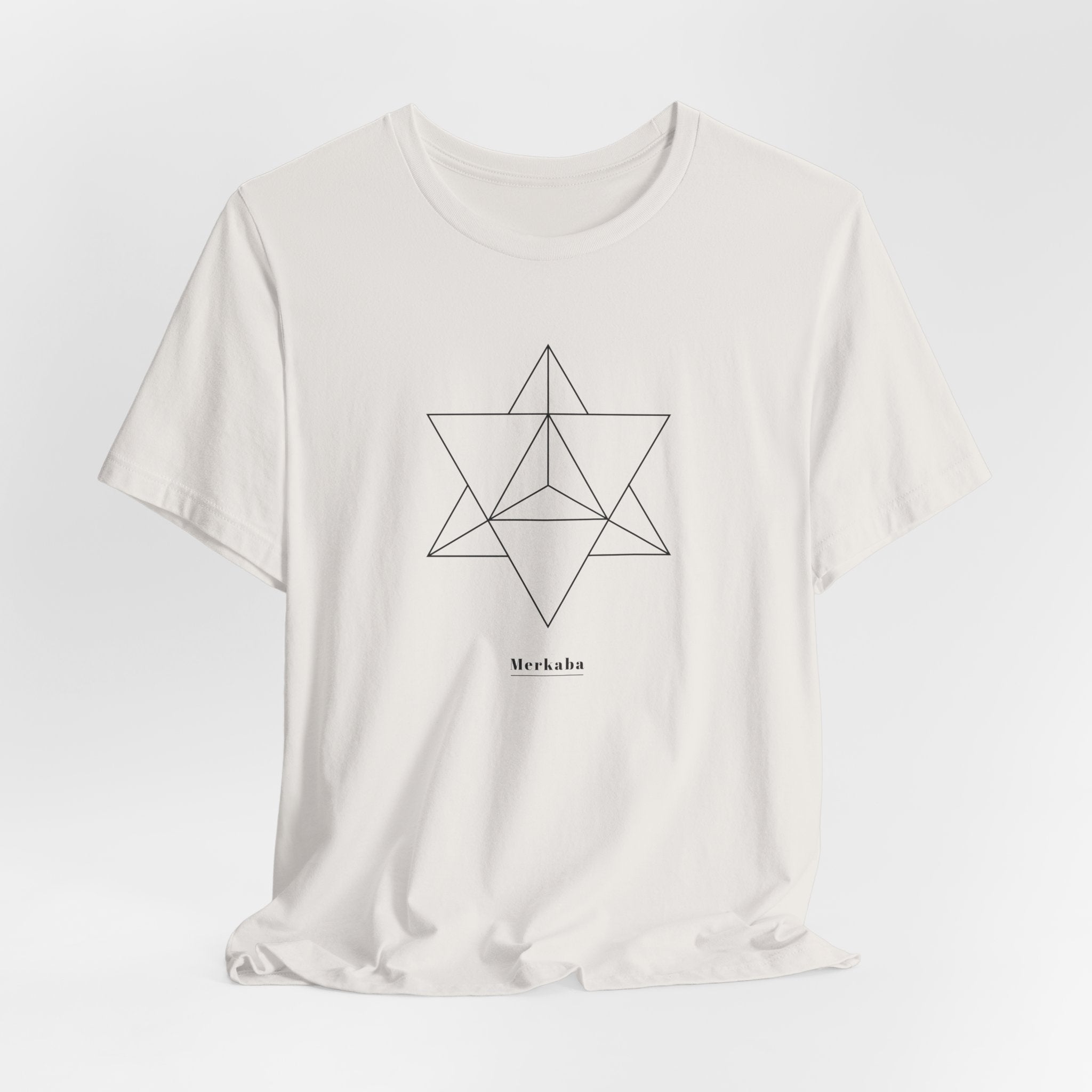 Merkaba Sacred Geometry T-Shirt | Spiritual Awakening Shirt — Metaphysical Gift for Yoga Meditation