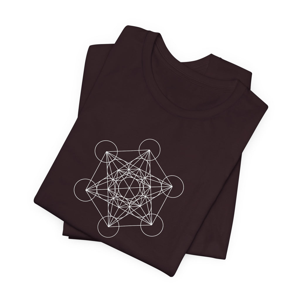 Metatron's Cube Sacred Geometry T-Shirt | Spiritual Shirt — Sacred Math Gift Archangel Tee