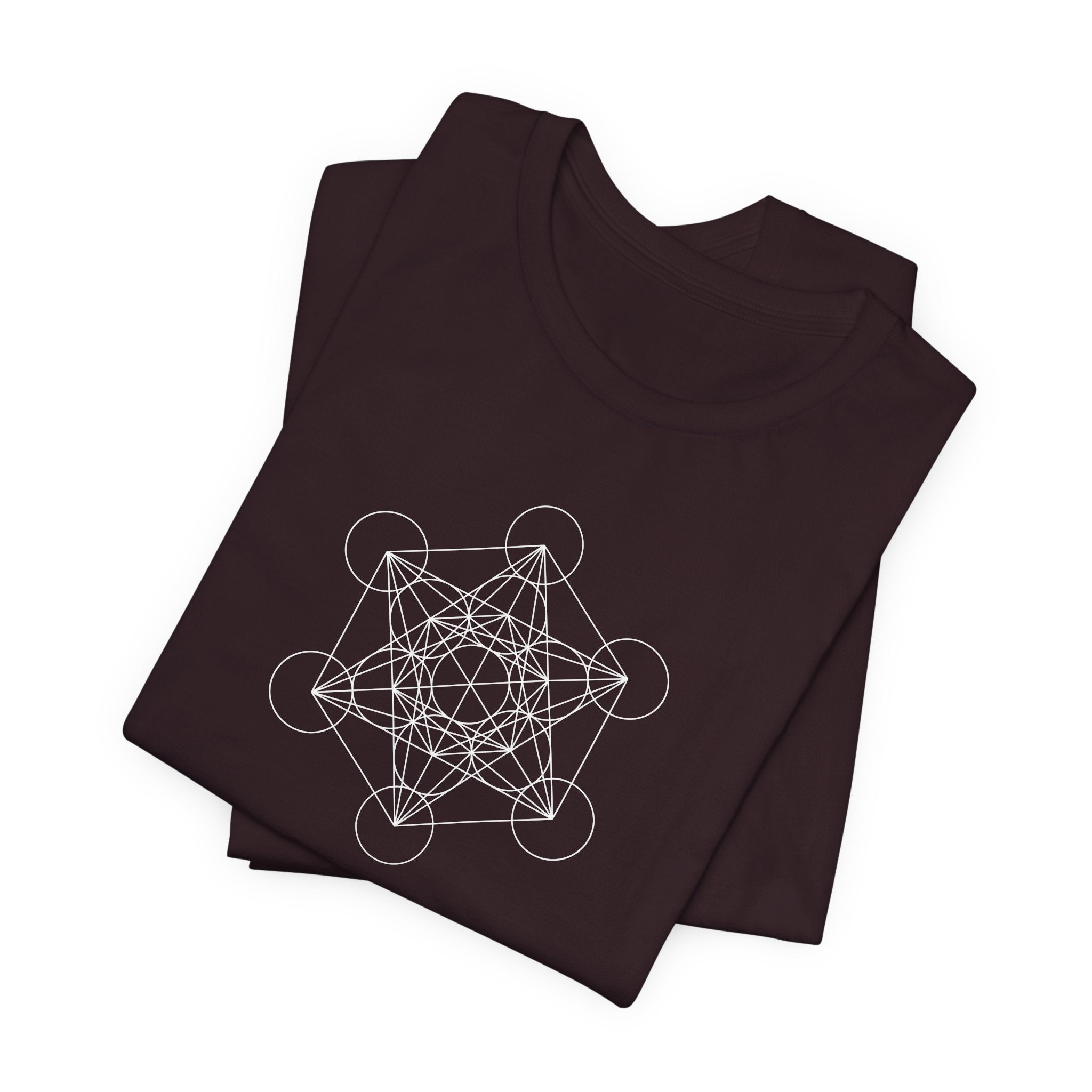 Metatron's Cube Sacred Geometry T-Shirt | Spiritual Shirt — Sacred Math Gift Archangel Tee