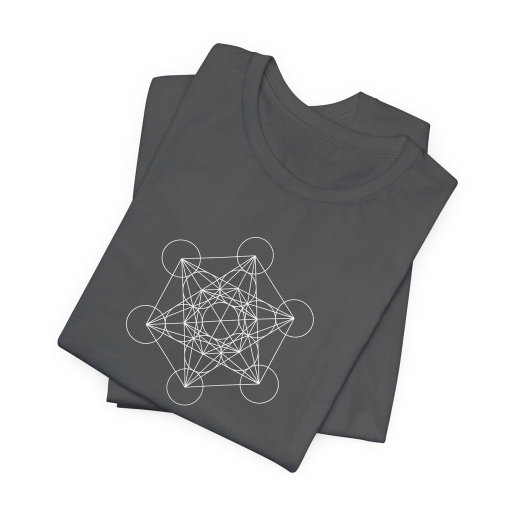 Metatron's Cube Sacred Geometry T-Shirt | Spiritual Shirt — Sacred Math Gift Archangel Tee