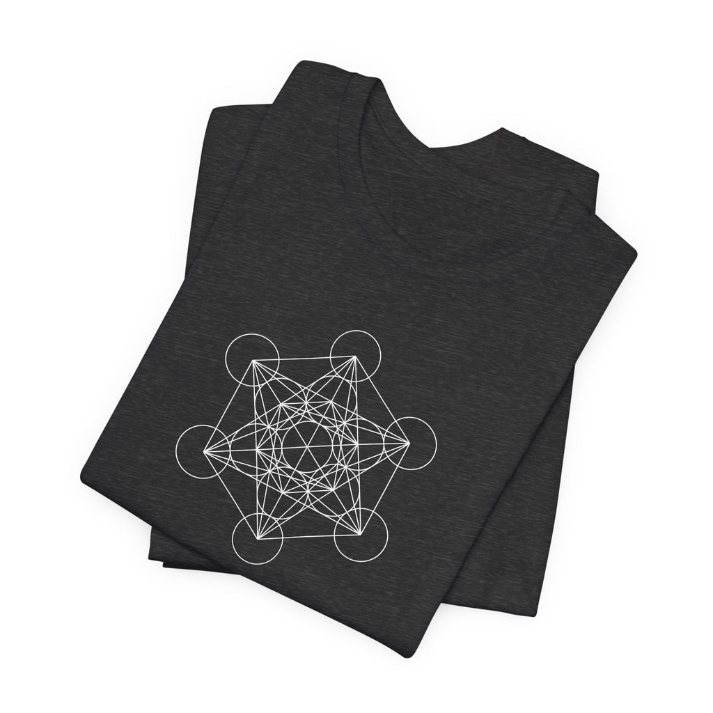 Metatron's Cube Sacred Geometry T-Shirt | Spiritual Shirt — Sacred Math Gift Archangel Tee