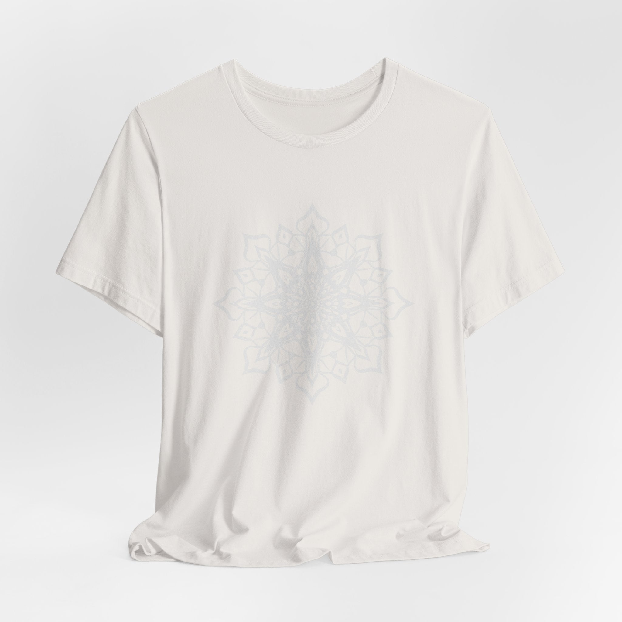 Mandala 1 Distressed T-Shirt | Spiritual Mandala Shirt — Sacred Geometry Gift Tee