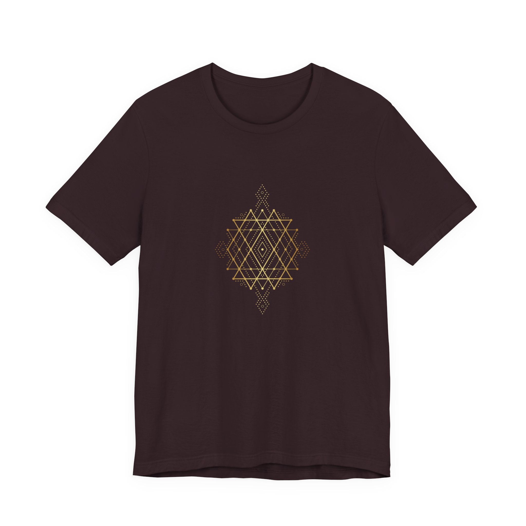 Intersecting Triangles Sacred Geometry T-Shirt | Spiritual Shirt — Sacred Math Cosmic Tee