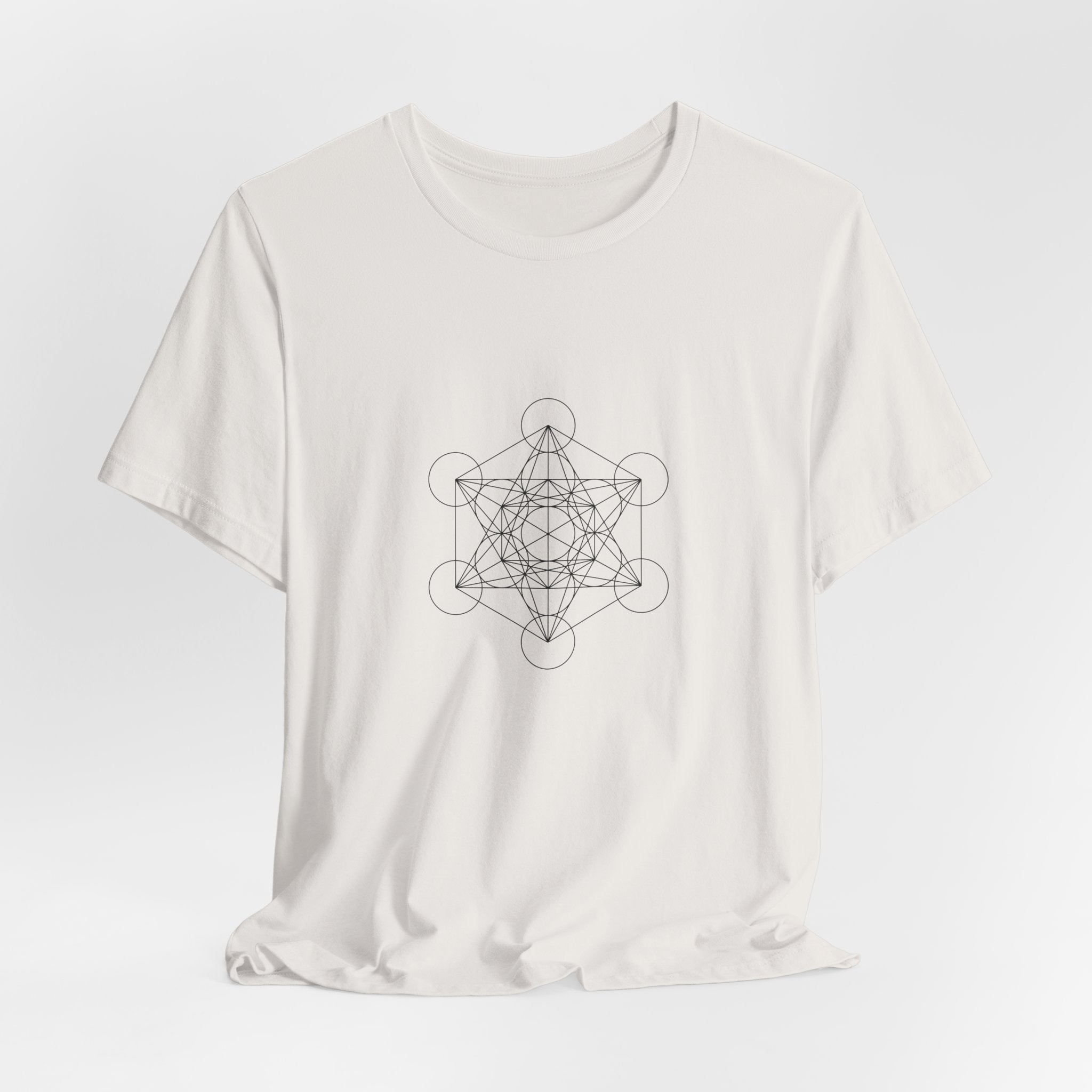Metatron's Cube Sacred Geometry T-Shirt | Spiritual Shirt — Sacred Math Gift Archangel Tee