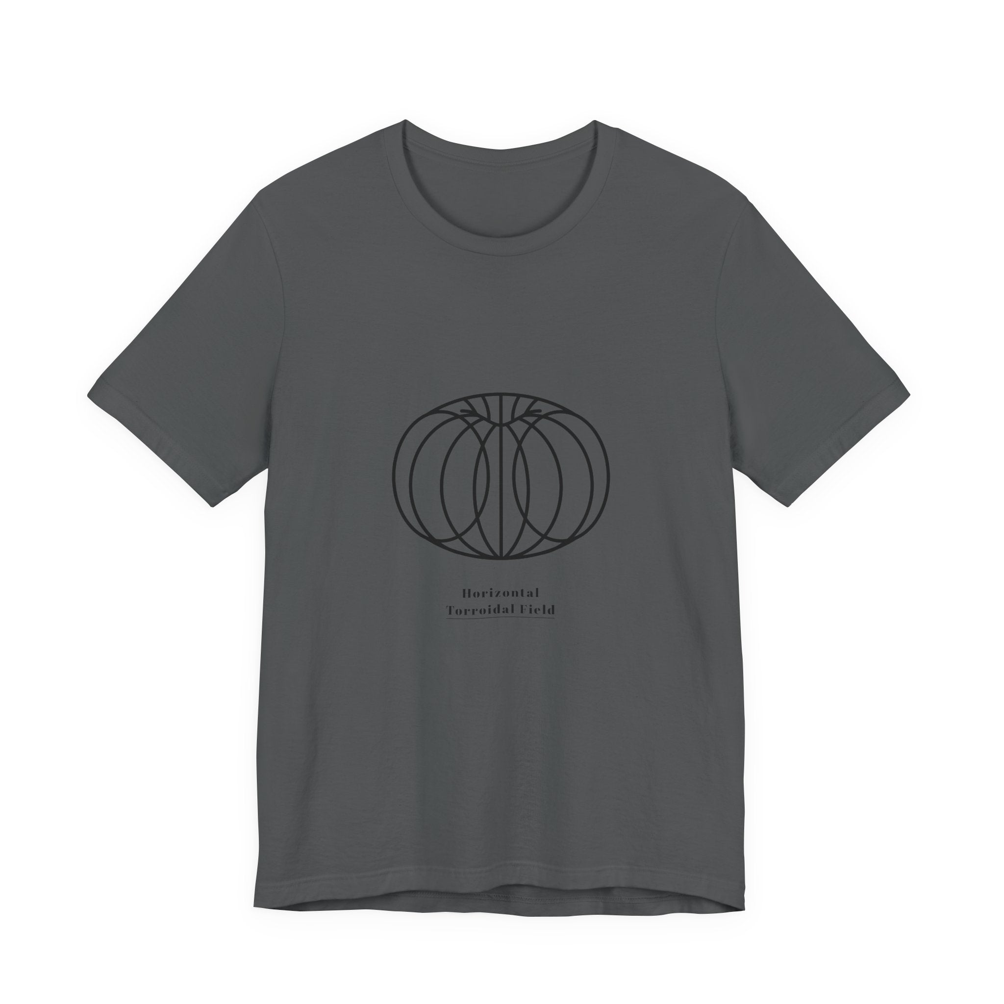 Toroidal Field Sacred Geometry T-Shirt | Energy Field Shirt — Universal Flow Spiritual Tee