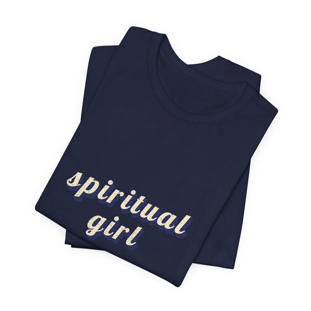 Spiritual Girl T-Shirt | Spiritual Shirt — Sacred Feminine Gift Yoga Meditation Tee