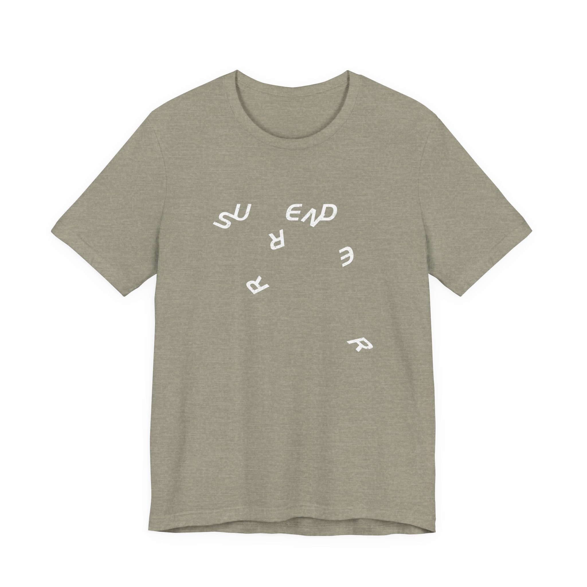 Surrender T-Shirt | Spiritual Shirt — Let Go Trust the Universe Mindfulness Gift Tee