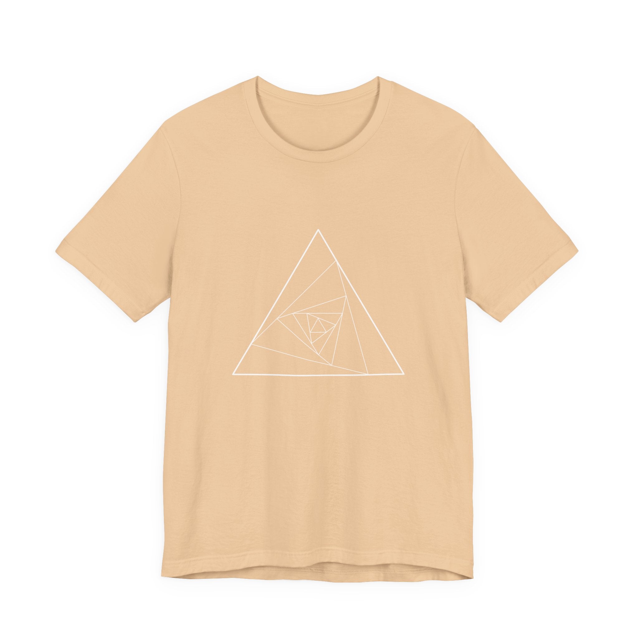 Spinning Triangles Sacred Geometry T-Shirt | Spiritual Shirt — Sacred Math Awakening Tee