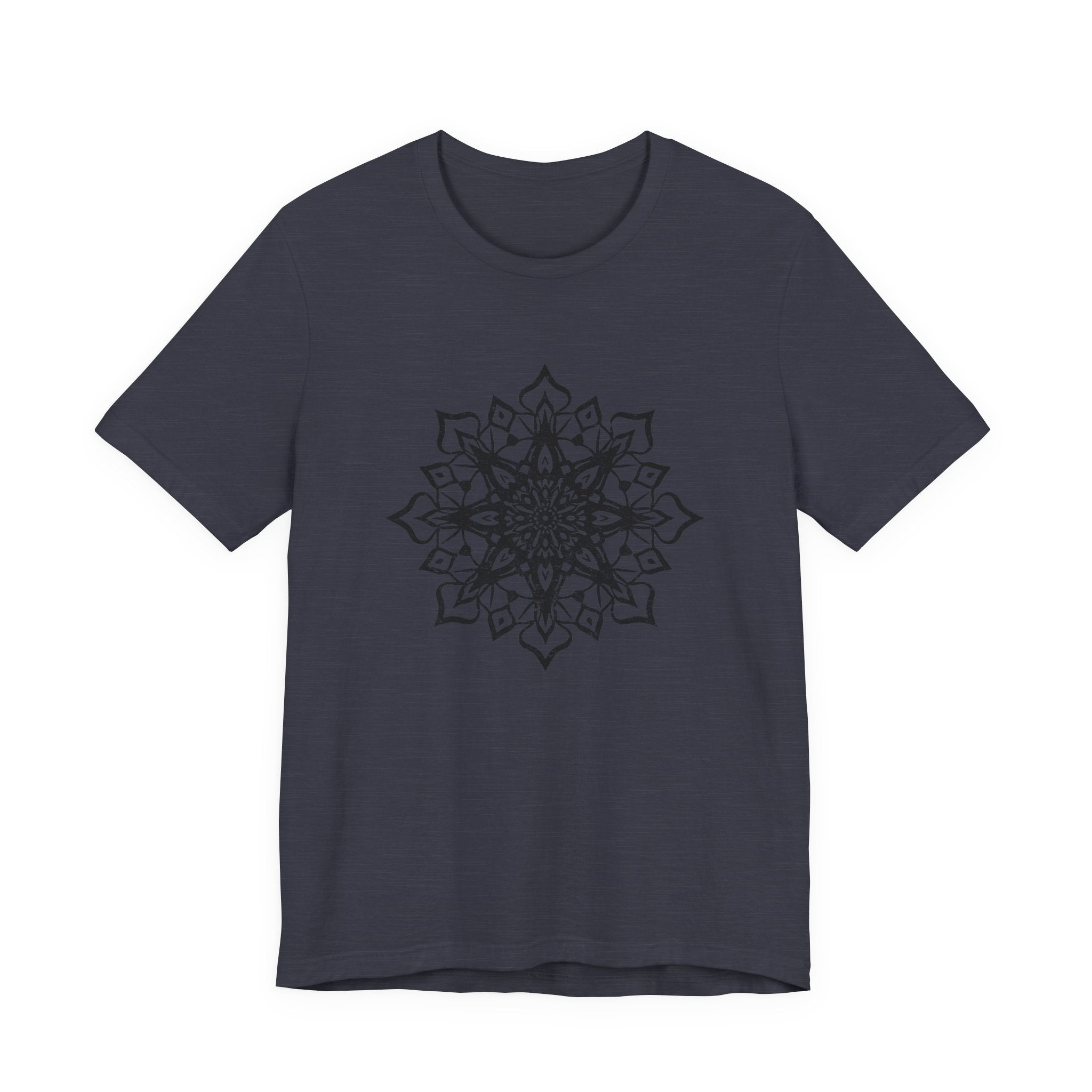 Mandala 1 Distressed T-Shirt | Spiritual Mandala Shirt — Sacred Geometry Gift Tee