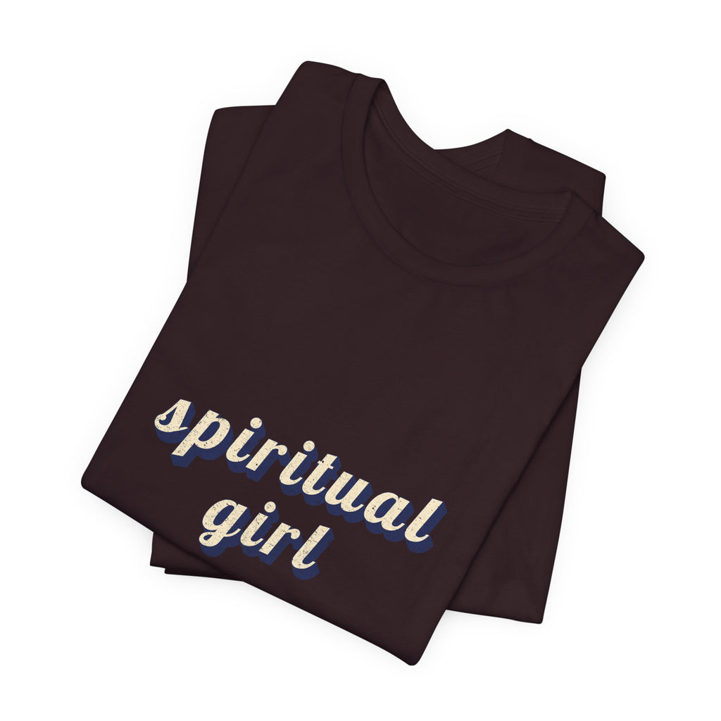 Spiritual Girl T-Shirt | Spiritual Shirt — Sacred Feminine Gift Yoga Meditation Tee