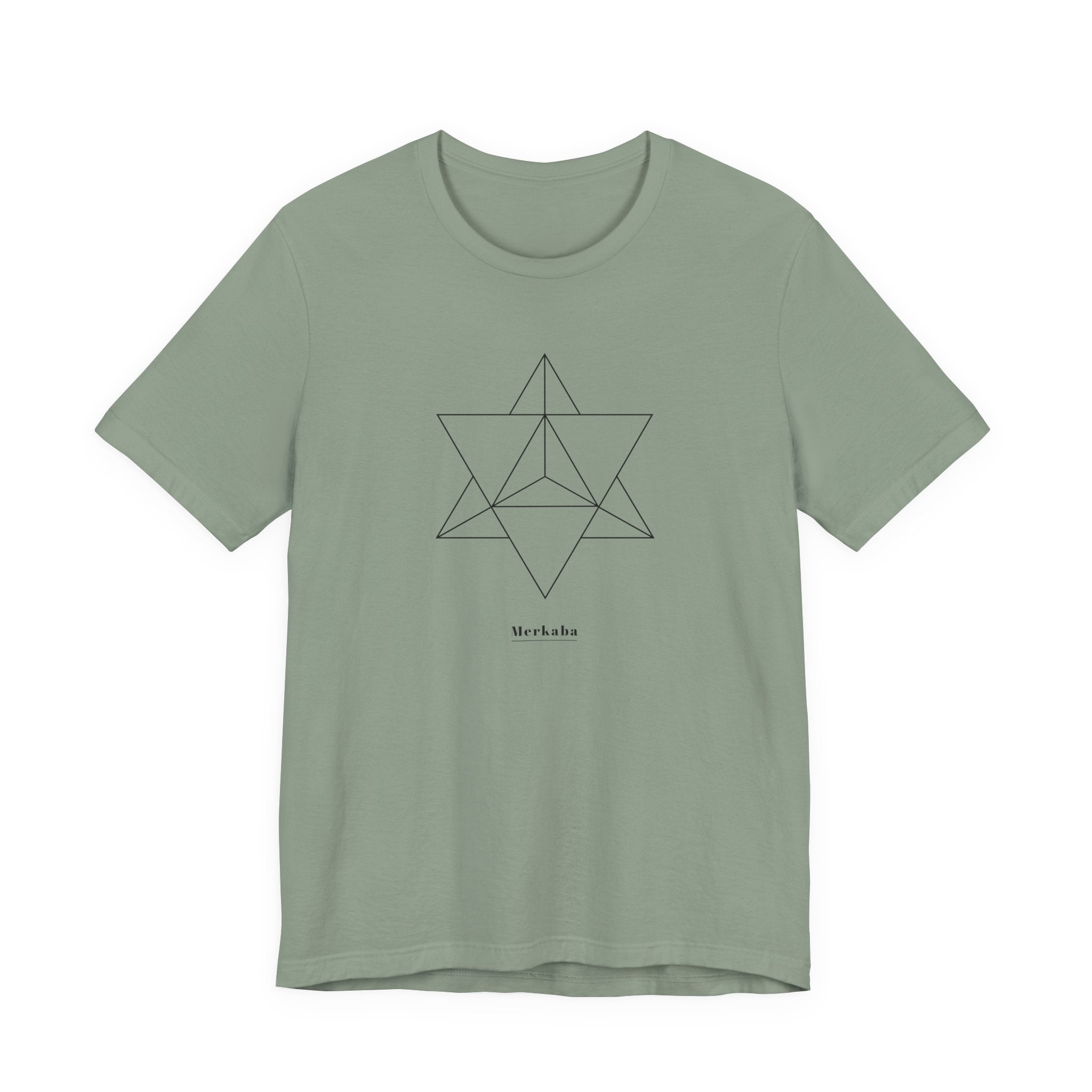 Merkaba Sacred Geometry T-Shirt | Spiritual Awakening Shirt — Metaphysical Gift for Yoga Meditation