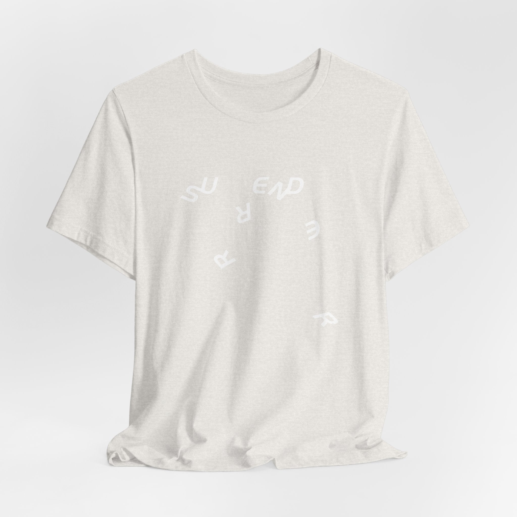 Surrender T-Shirt | Spiritual Shirt — Let Go Trust the Universe Mindfulness Gift Tee