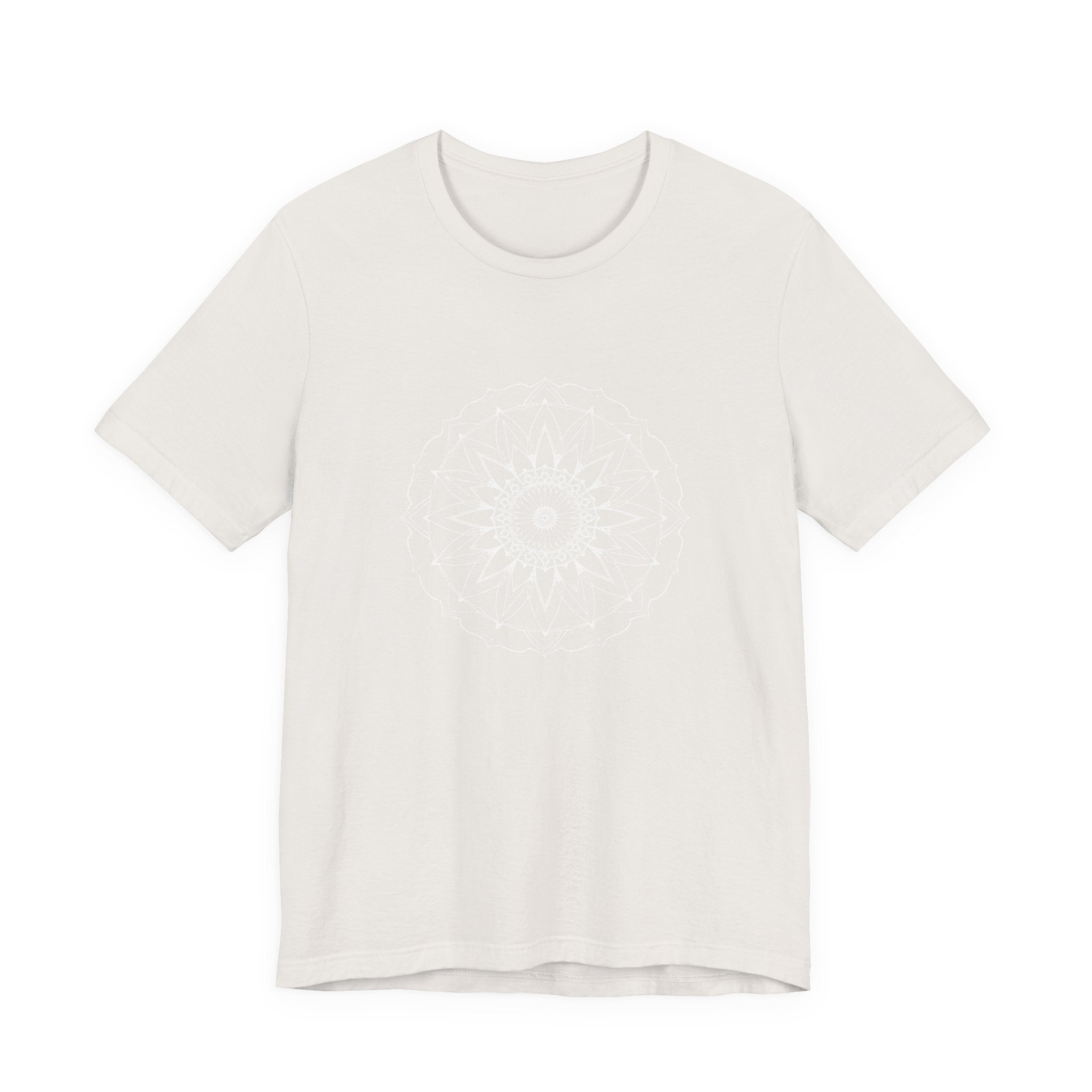 Mandala 6 Distressed T-Shirt | Spiritual Mandala Shirt — Sacred Geometry Gift Tee