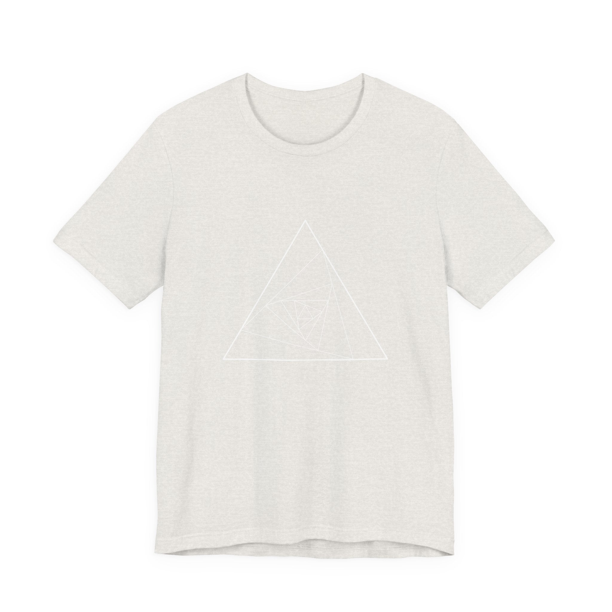 Spinning Triangles Sacred Geometry T-Shirt | Spiritual Shirt — Sacred Math Awakening Tee