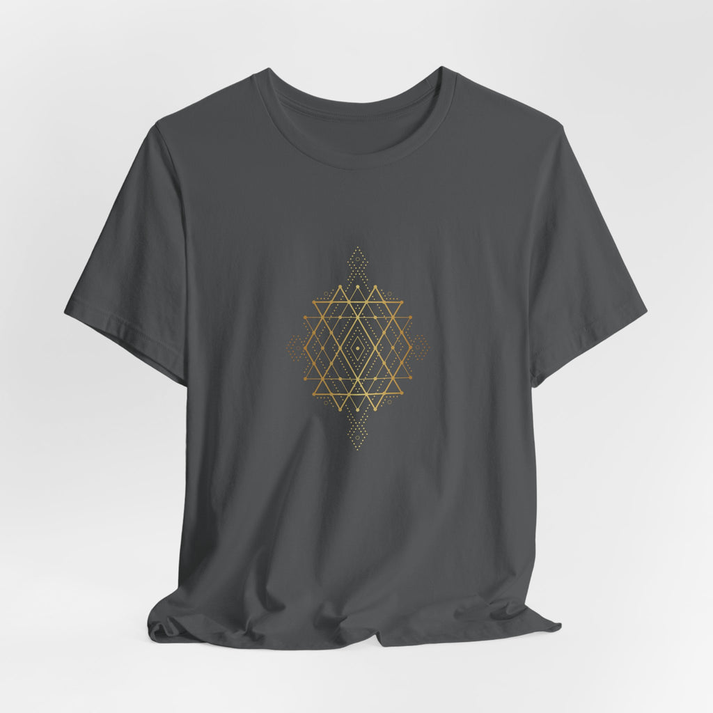 Intersecting Triangles Sacred Geometry T-Shirt | Spiritual Shirt — Sacred Math Cosmic Tee