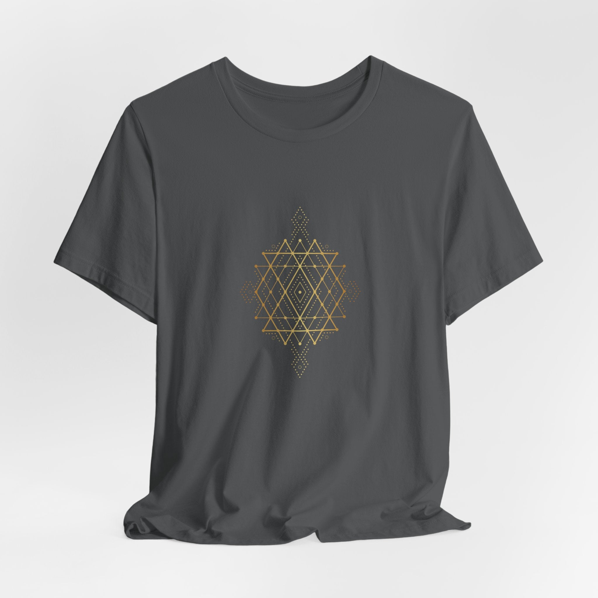 Intersecting Triangles Sacred Geometry T-Shirt | Spiritual Shirt — Sacred Math Cosmic Tee