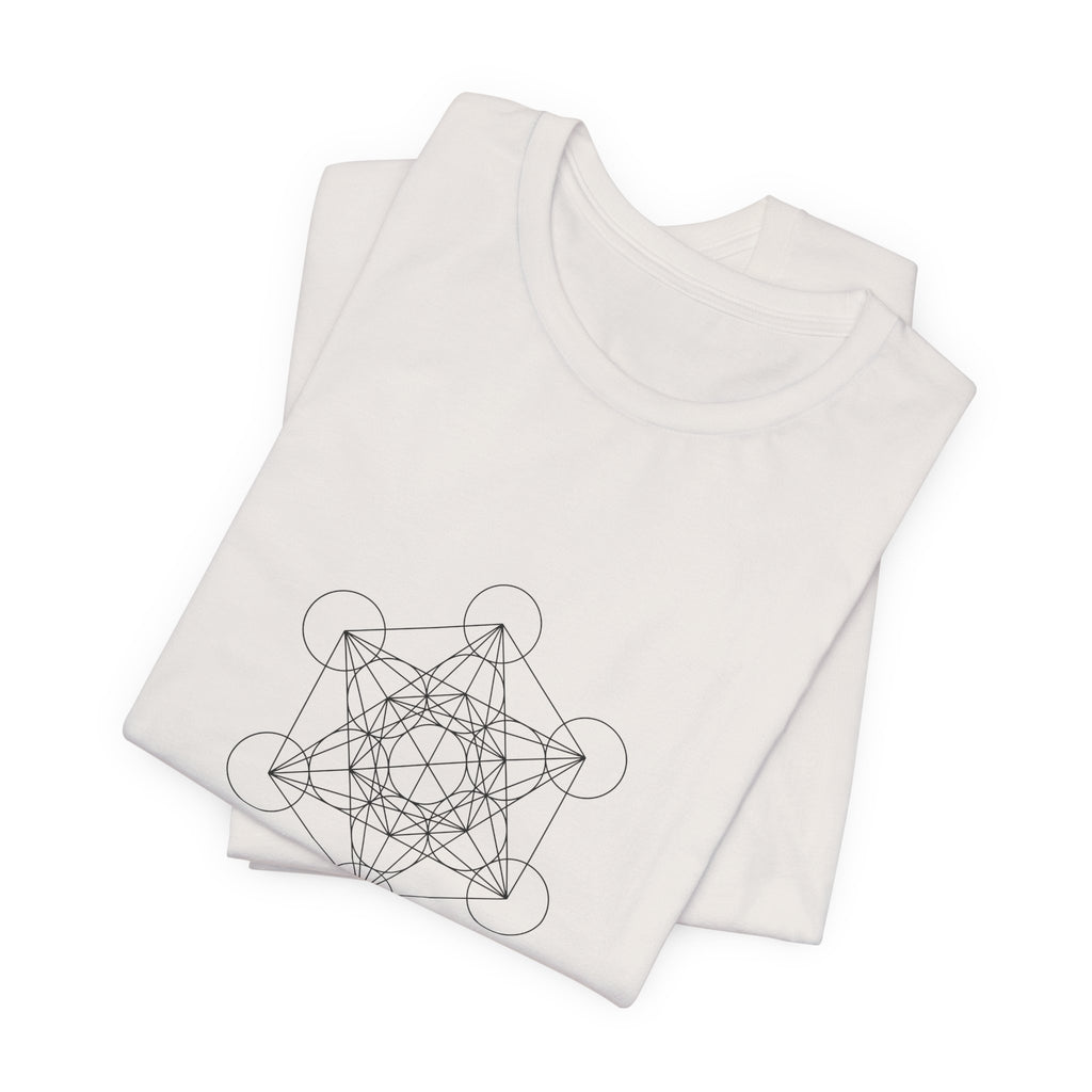 Metatron's Cube Sacred Geometry T-Shirt | Spiritual Shirt — Sacred Math Gift Archangel Tee