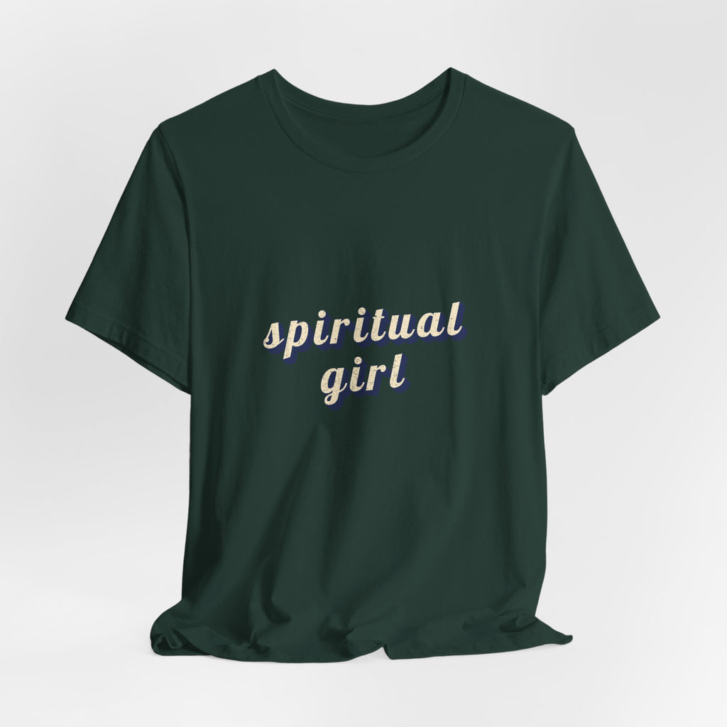 Spiritual Girl T-Shirt | Spiritual Shirt — Sacred Feminine Gift Yoga Meditation Tee