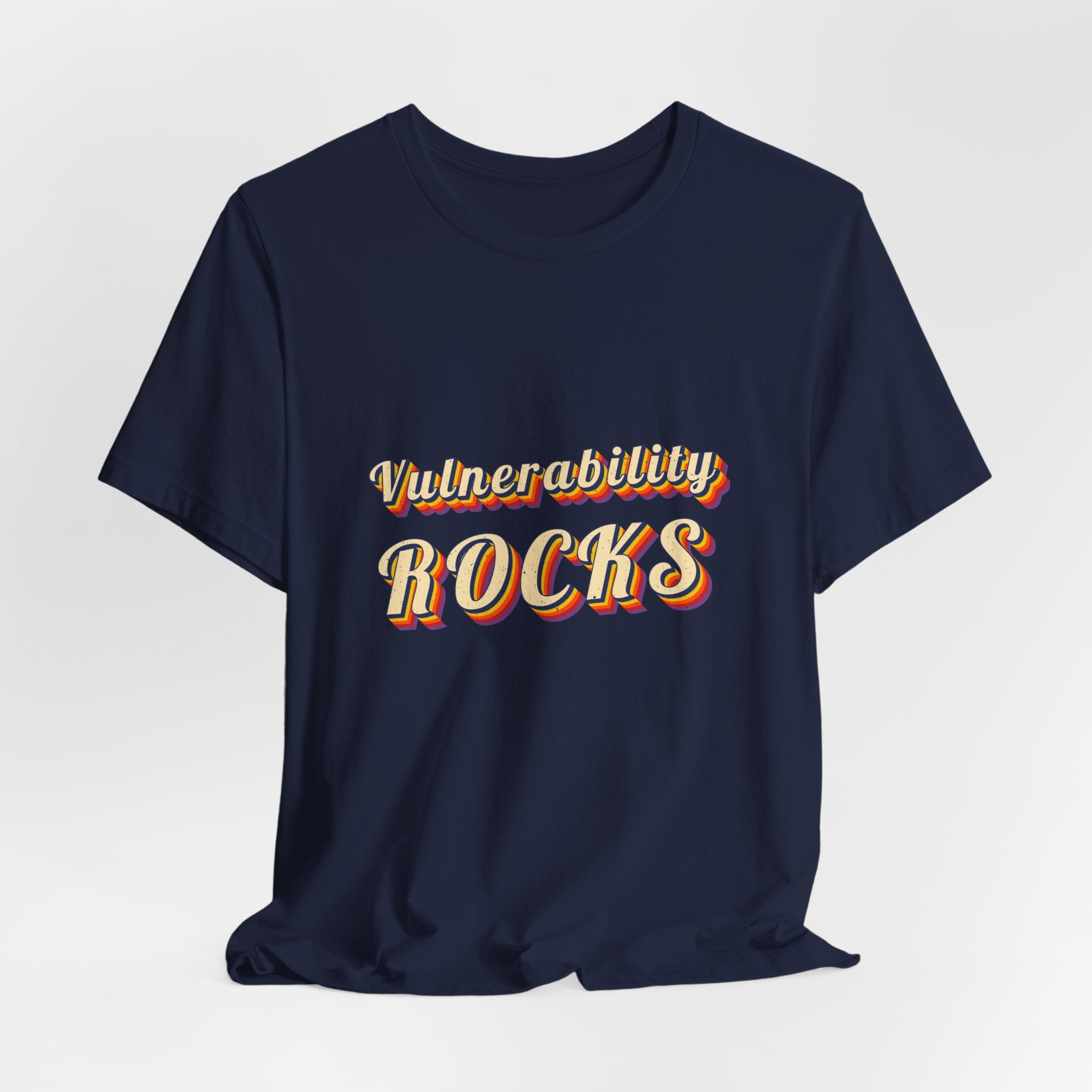 Vulnerability Rocks T-Shirt | Inspirational Shirt — Brene Brown Inspired Self Love Tee