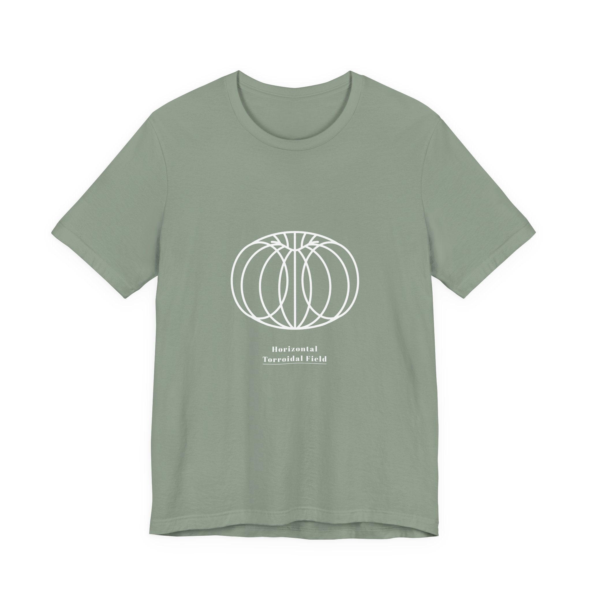 Toroidal Field Sacred Geometry T-Shirt | Energy Field Shirt — Universal Flow Spiritual Tee