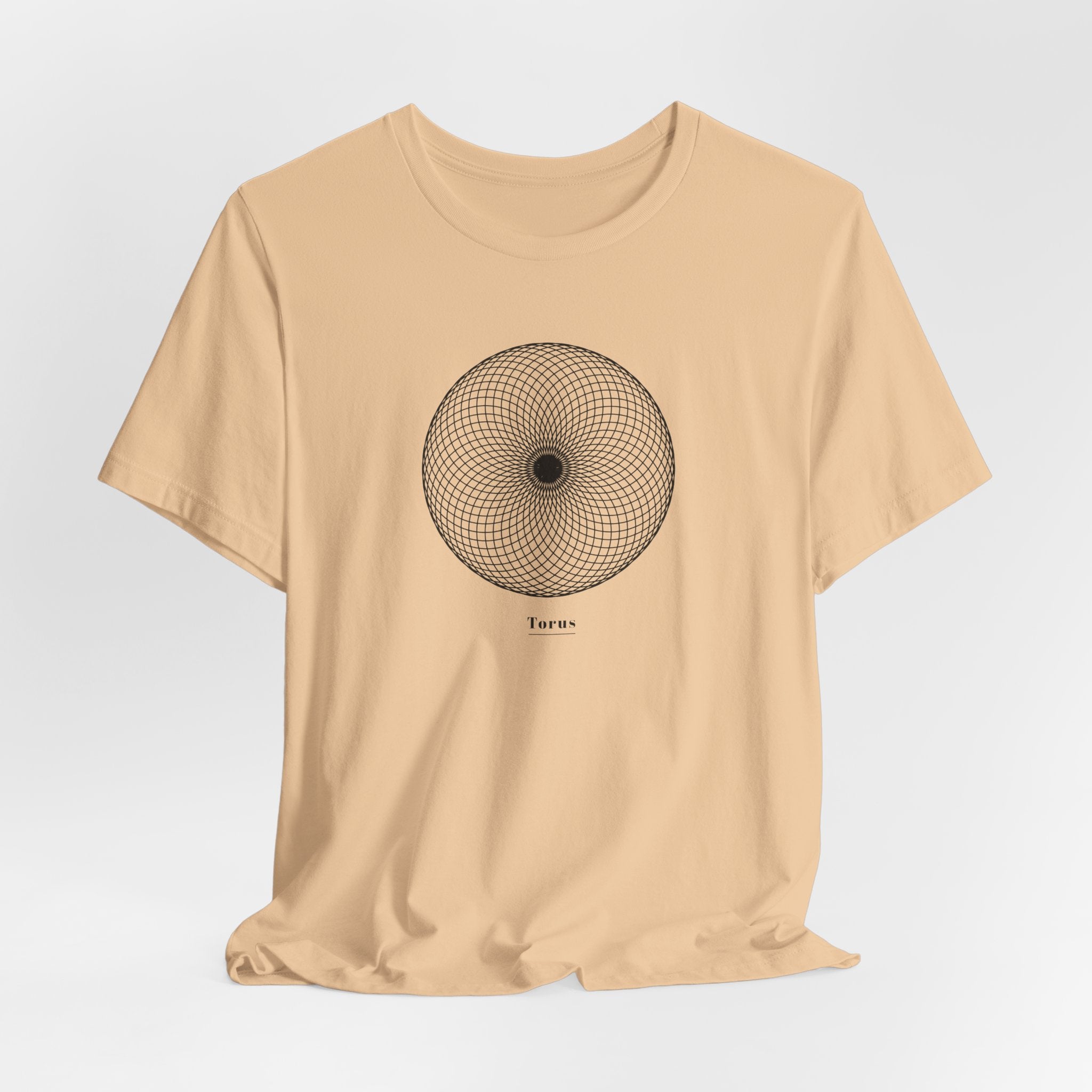 Torus Sacred Geometry T-Shirt | Energy Field Shirt — Spiritual Physics Tee Toroidal Flow
