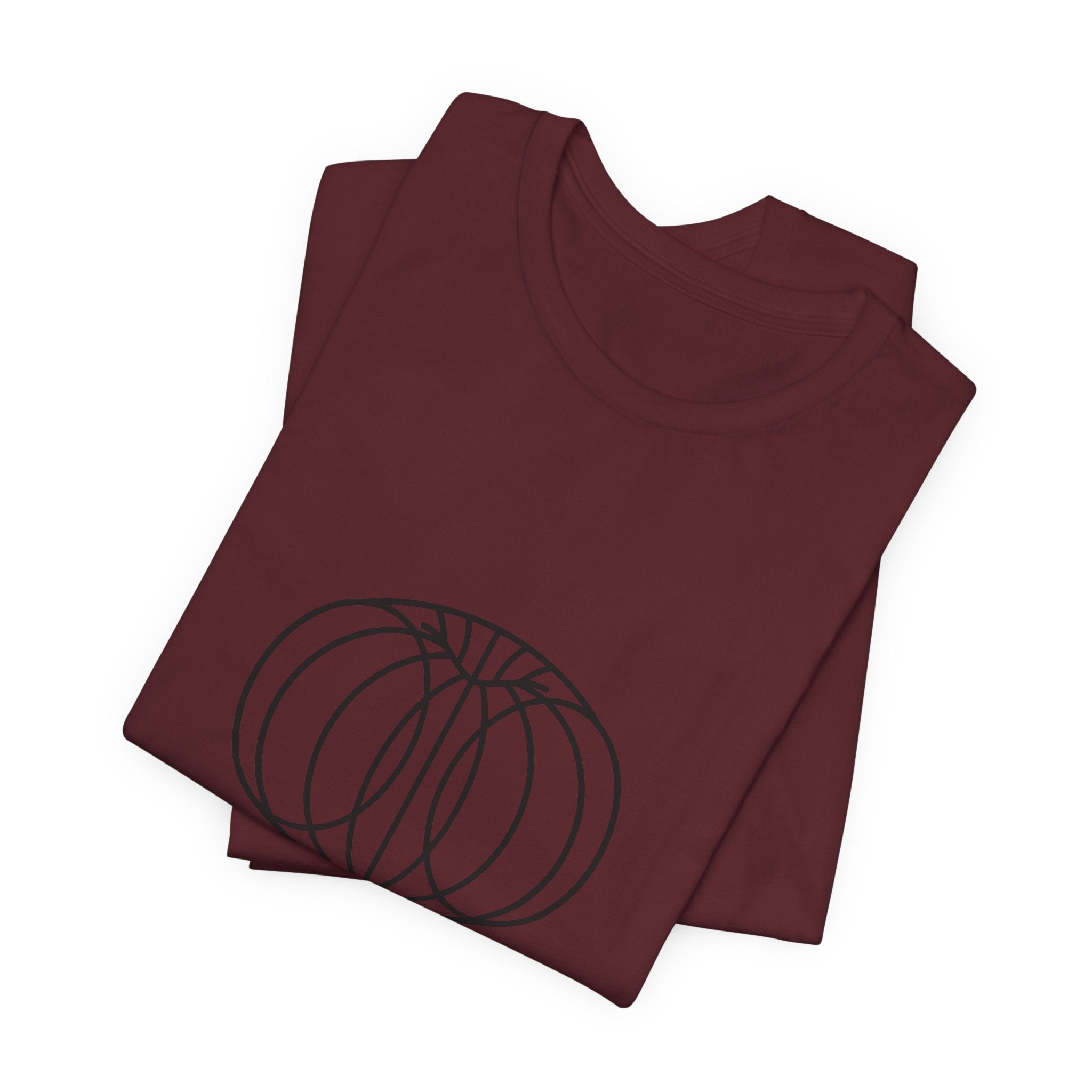 Toroidal Field Sacred Geometry T-Shirt | Energy Field Shirt — Universal Flow Spiritual Tee