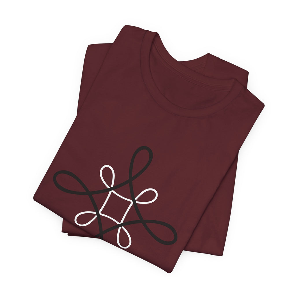 Intersecting Circles Sacred Geometry T-Shirt | Spiritual Shirt — Sacred Feminine Cosmic Tee