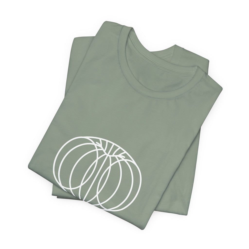 Toroidal Field Sacred Geometry T-Shirt | Energy Field Shirt — Universal Flow Spiritual Tee