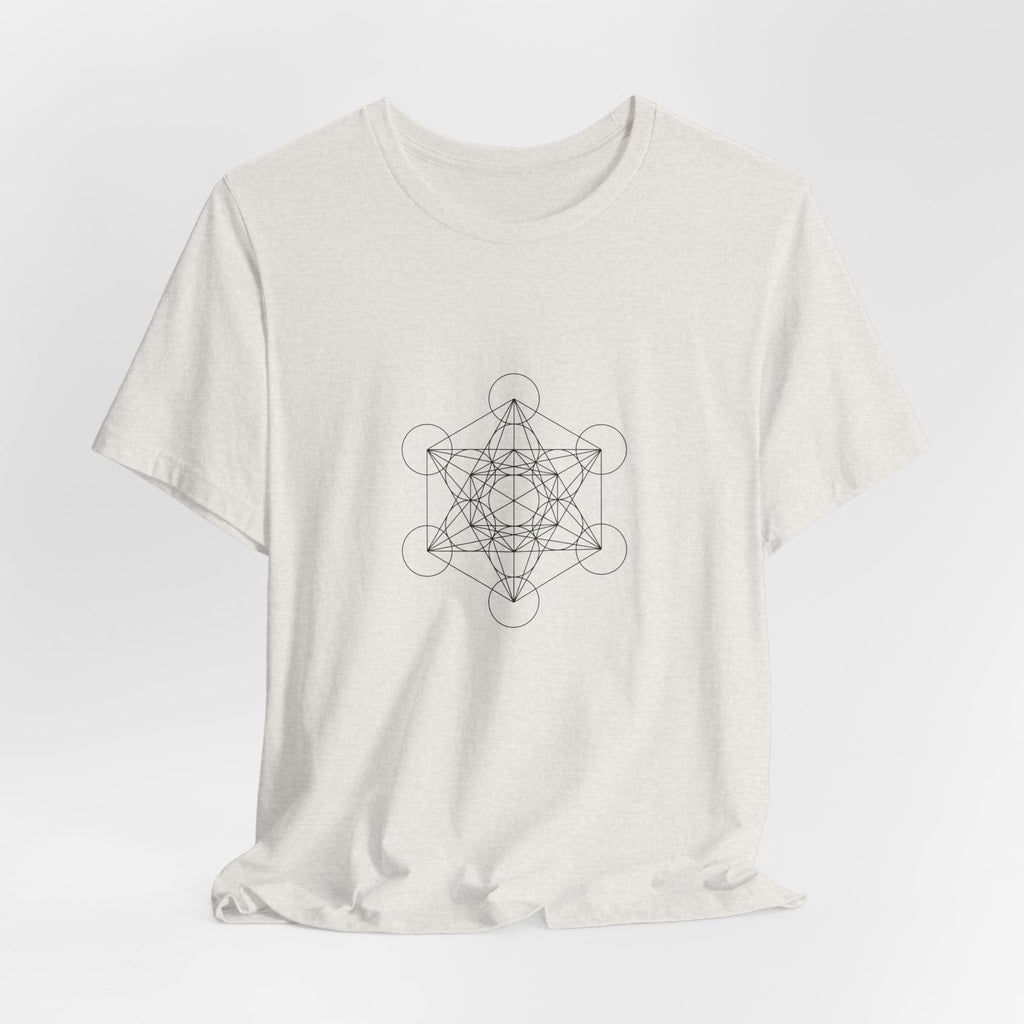 Metatron's Cube Sacred Geometry T-Shirt | Spiritual Shirt — Sacred Math Gift Archangel Tee