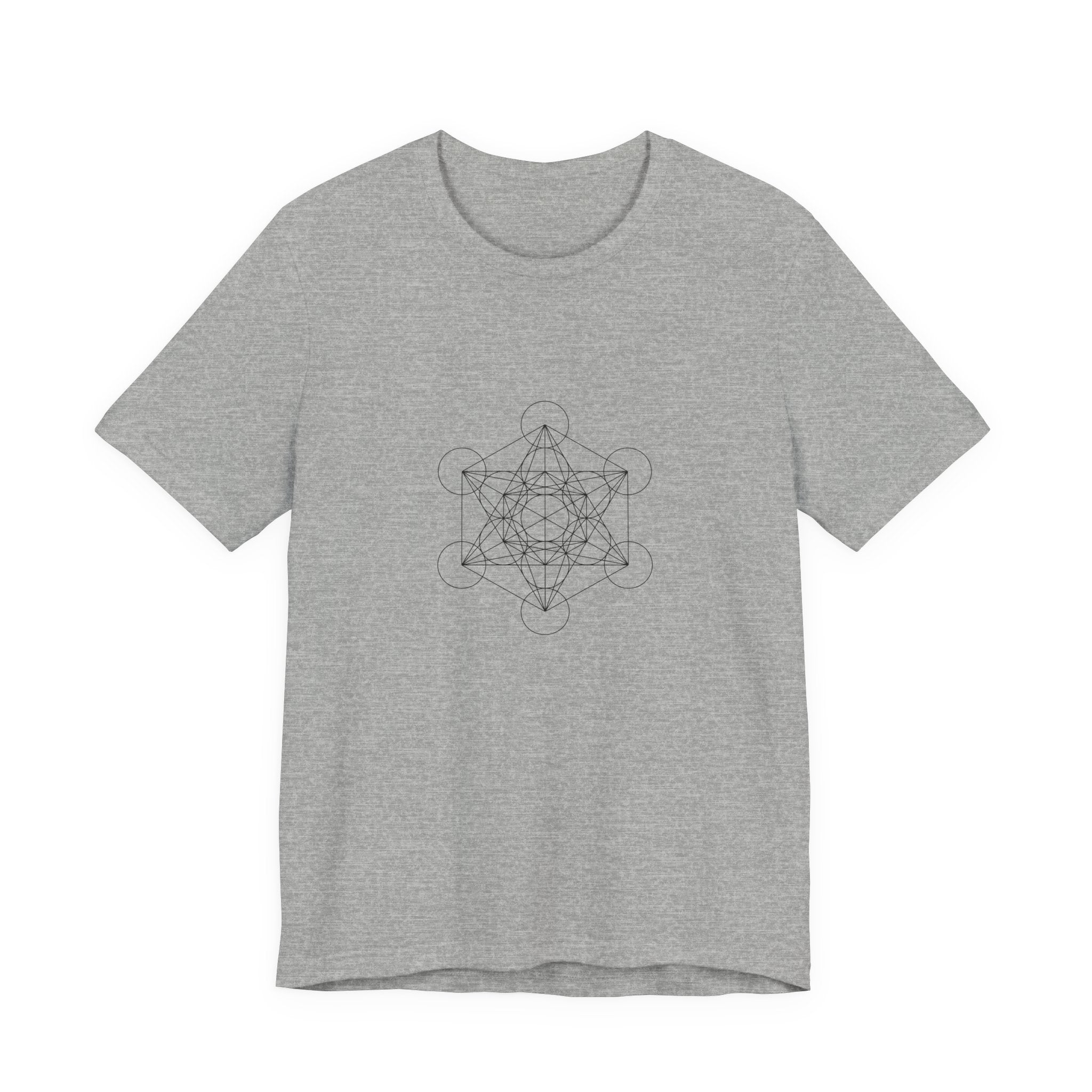 Metatron's Cube Sacred Geometry T-Shirt | Spiritual Shirt — Sacred Math Gift Archangel Tee