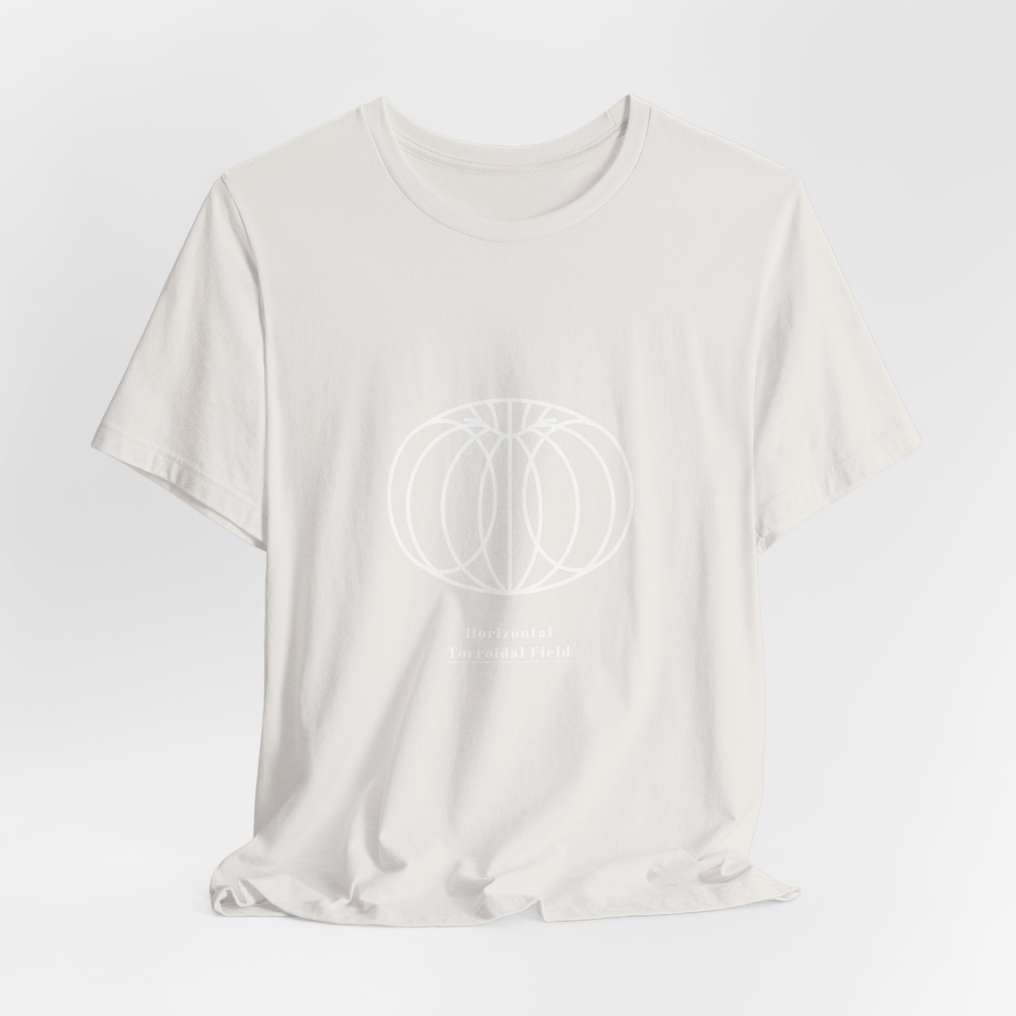 Toroidal Field Sacred Geometry T-Shirt | Energy Field Shirt — Universal Flow Spiritual Tee
