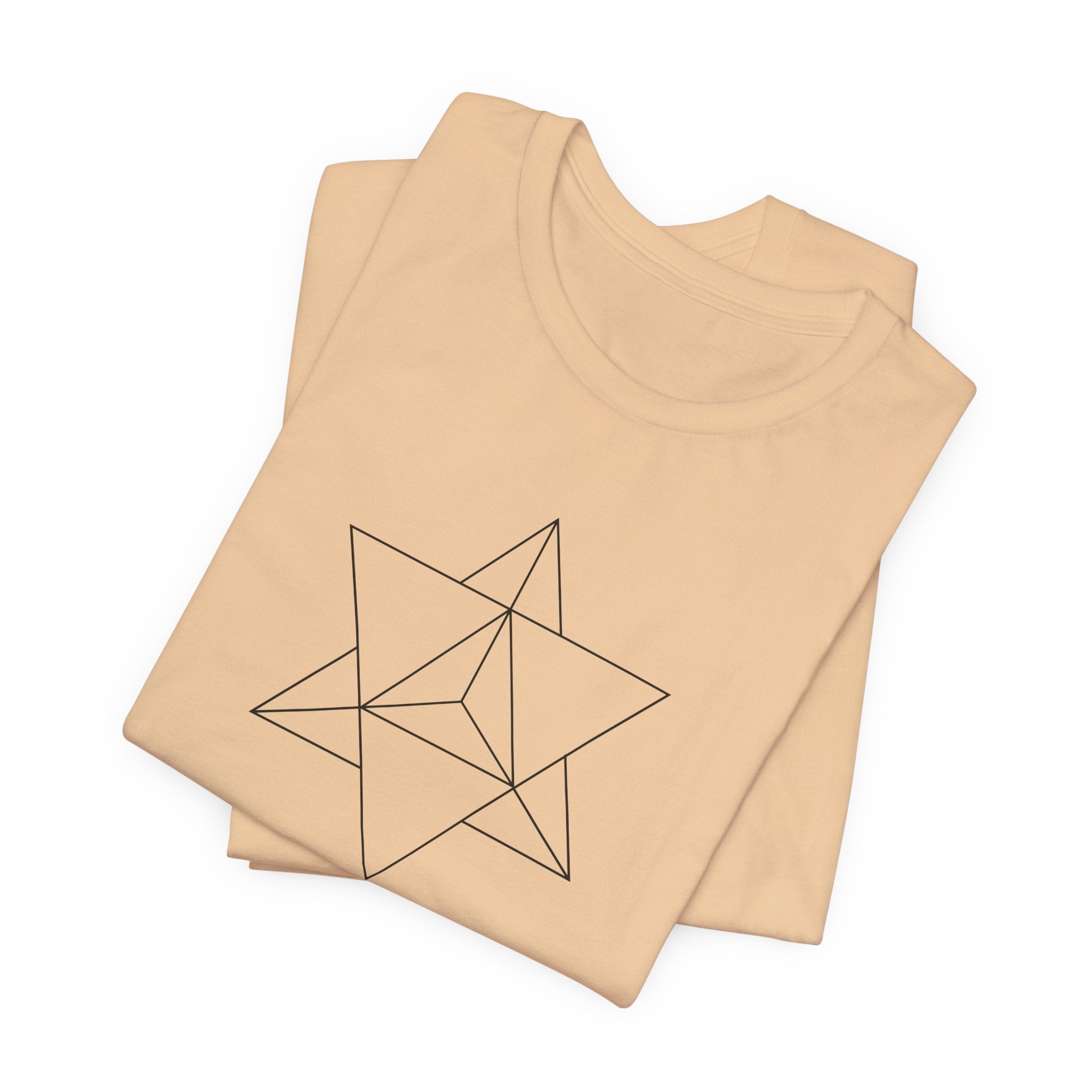 Merkaba Sacred Geometry T-Shirt | Spiritual Awakening Shirt — Metaphysical Gift for Yoga Meditation