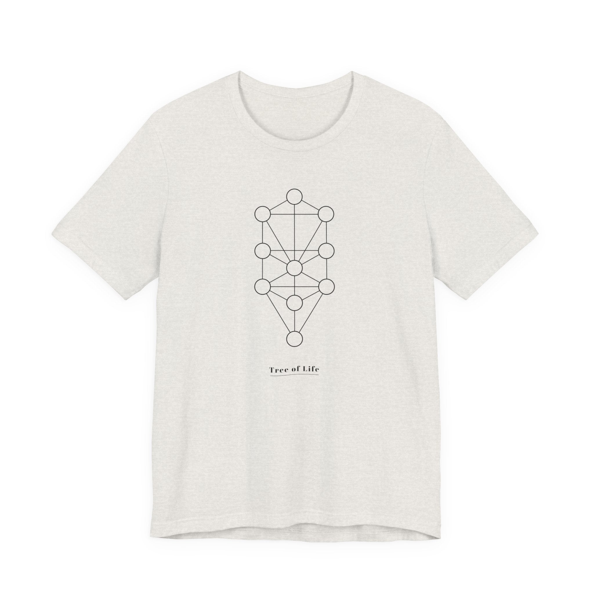 Tree of Life Sacred Geometry T-Shirt | Spiritual Nature Shirt — Mindfulness Gift Yoga Tee