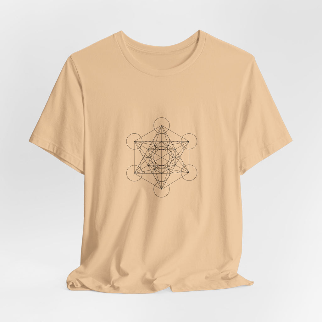 Metatron's Cube Sacred Geometry T-Shirt | Spiritual Shirt — Sacred Math Gift Archangel Tee