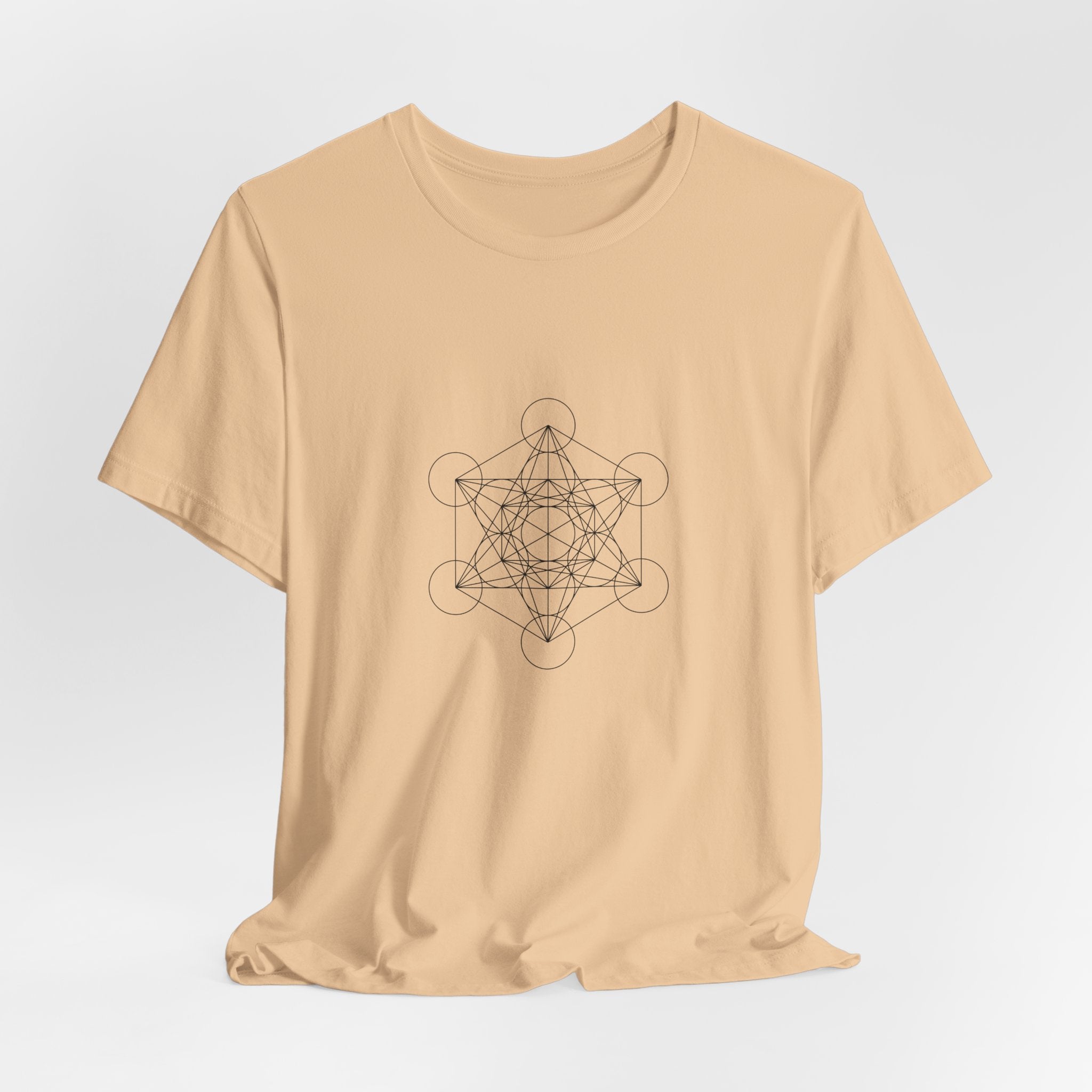Metatron's Cube Sacred Geometry T-Shirt | Spiritual Shirt — Sacred Math Gift Archangel Tee