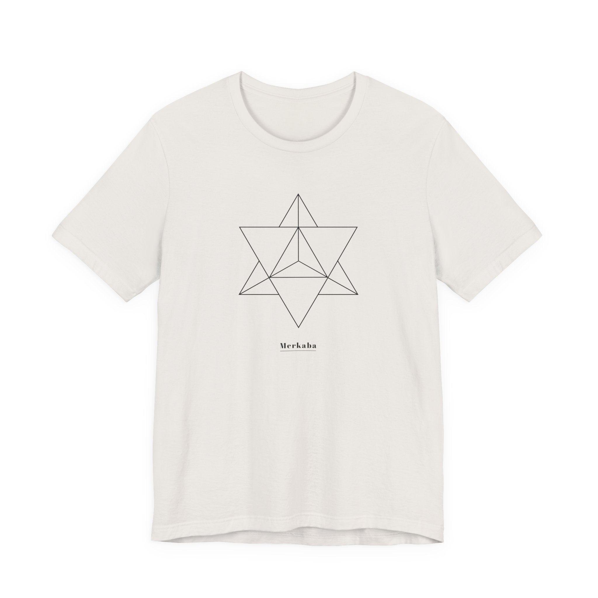 Merkaba Sacred Geometry T-Shirt | Spiritual Awakening Shirt — Metaphysical Gift for Yoga Meditation