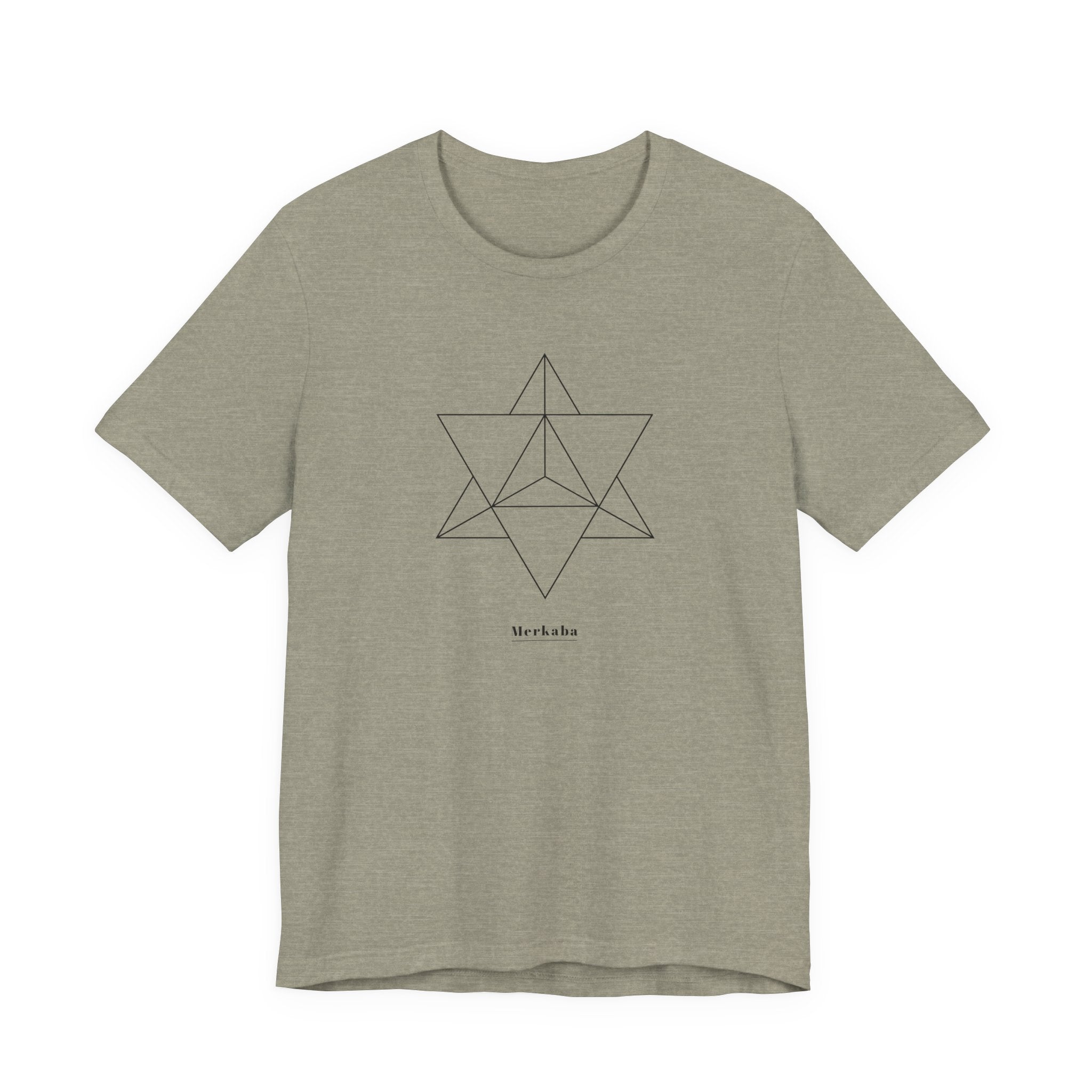 Merkaba Sacred Geometry T-Shirt | Spiritual Awakening Shirt — Metaphysical Gift for Yoga Meditation