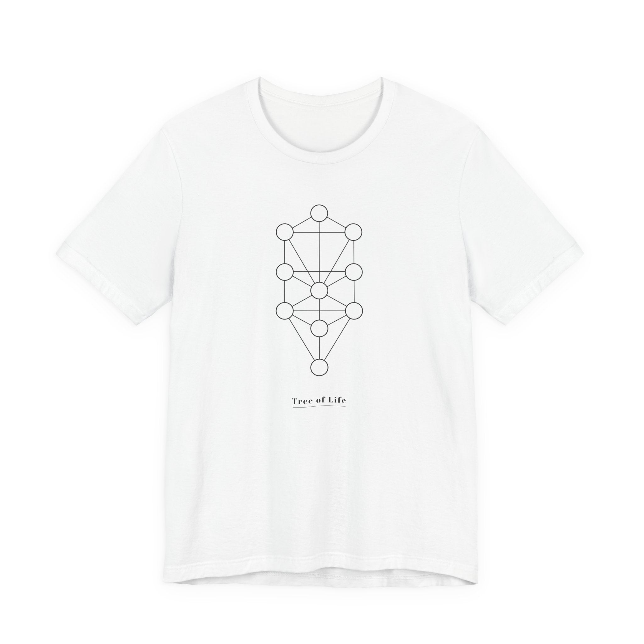 Tree of Life Sacred Geometry T-Shirt | Spiritual Nature Shirt — Mindfulness Gift Yoga Tee