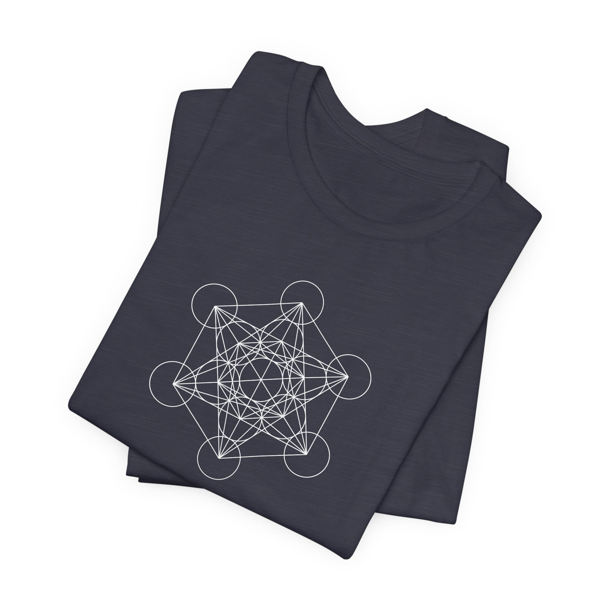 Metatron's Cube Sacred Geometry T-Shirt | Spiritual Shirt — Sacred Math Gift Archangel Tee