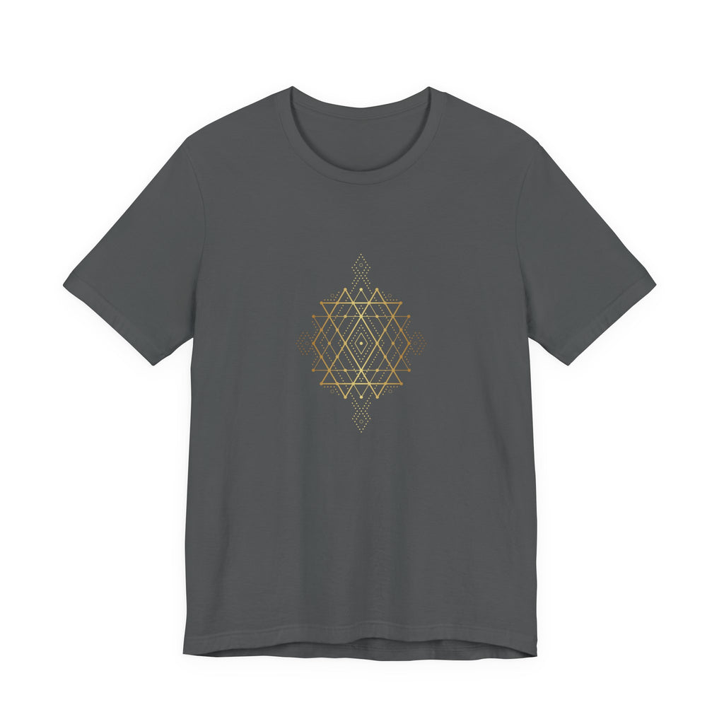 Intersecting Triangles Sacred Geometry T-Shirt | Spiritual Shirt — Sacred Math Cosmic Tee