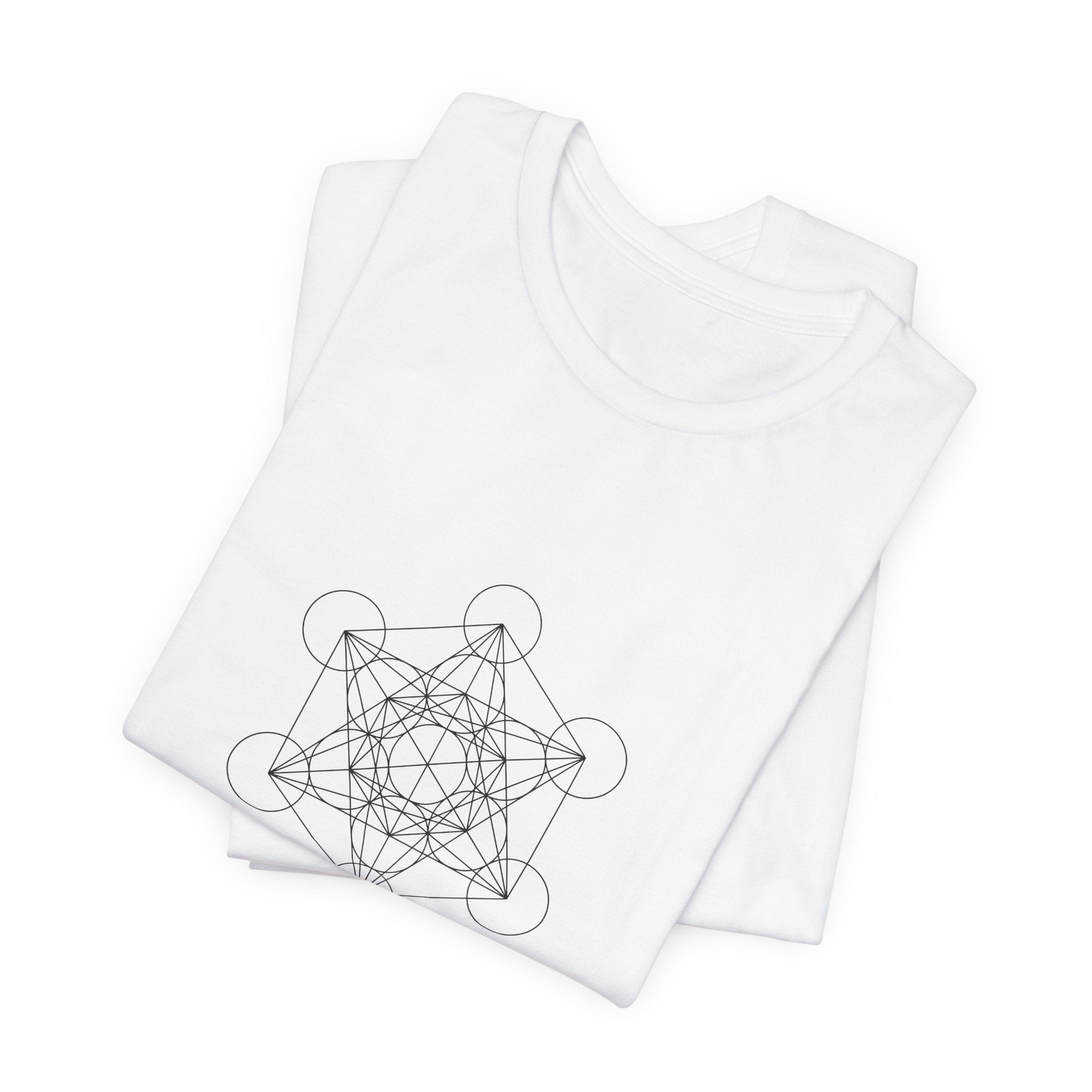 Metatron's Cube Sacred Geometry T-Shirt | Spiritual Shirt — Sacred Math Gift Archangel Tee
