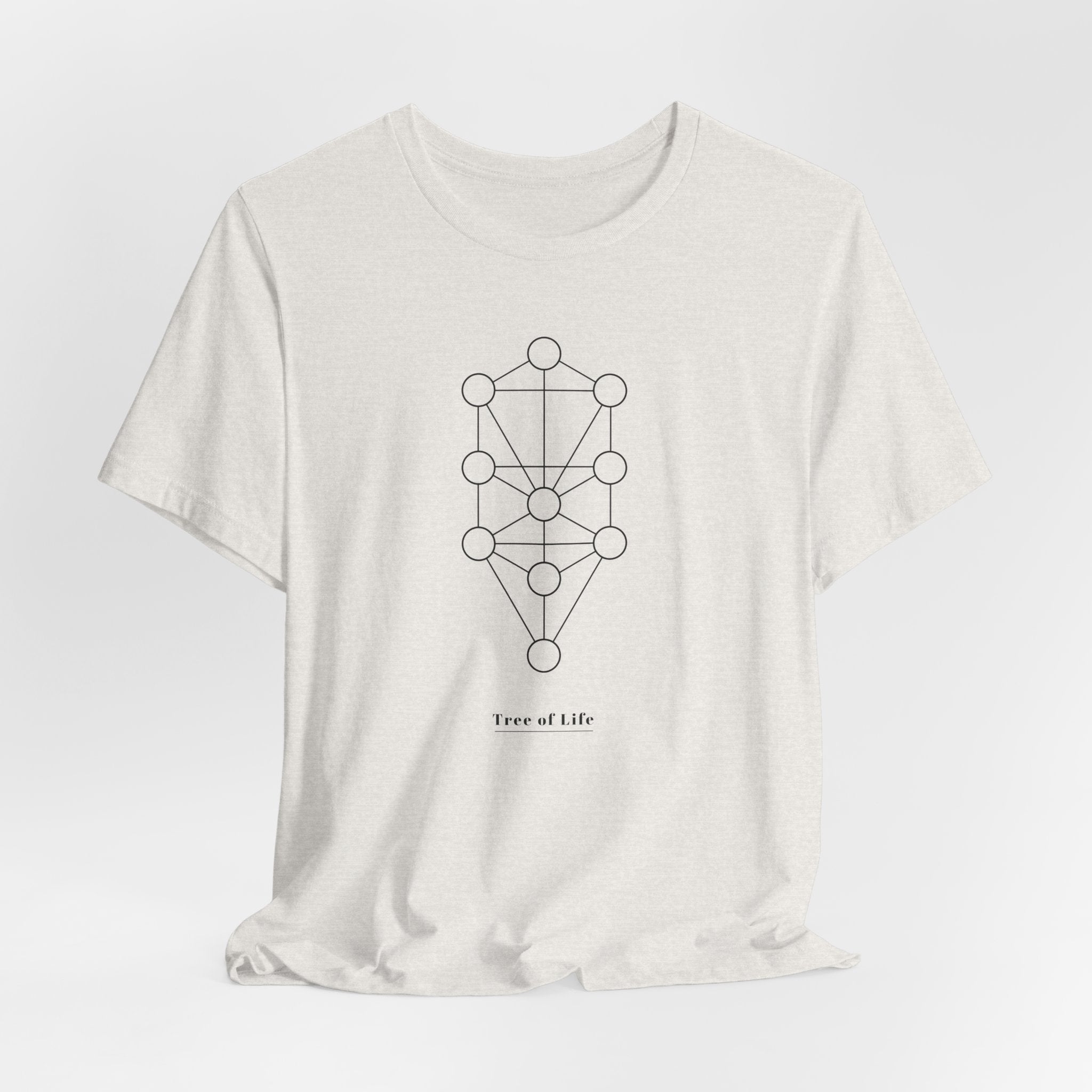 Tree of Life Sacred Geometry T-Shirt | Spiritual Nature Shirt — Mindfulness Gift Yoga Tee