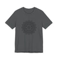 Mandala 8 Distressed T-Shirt | Spiritual Mandala Shirt — Sacred Geometry Gift Tee