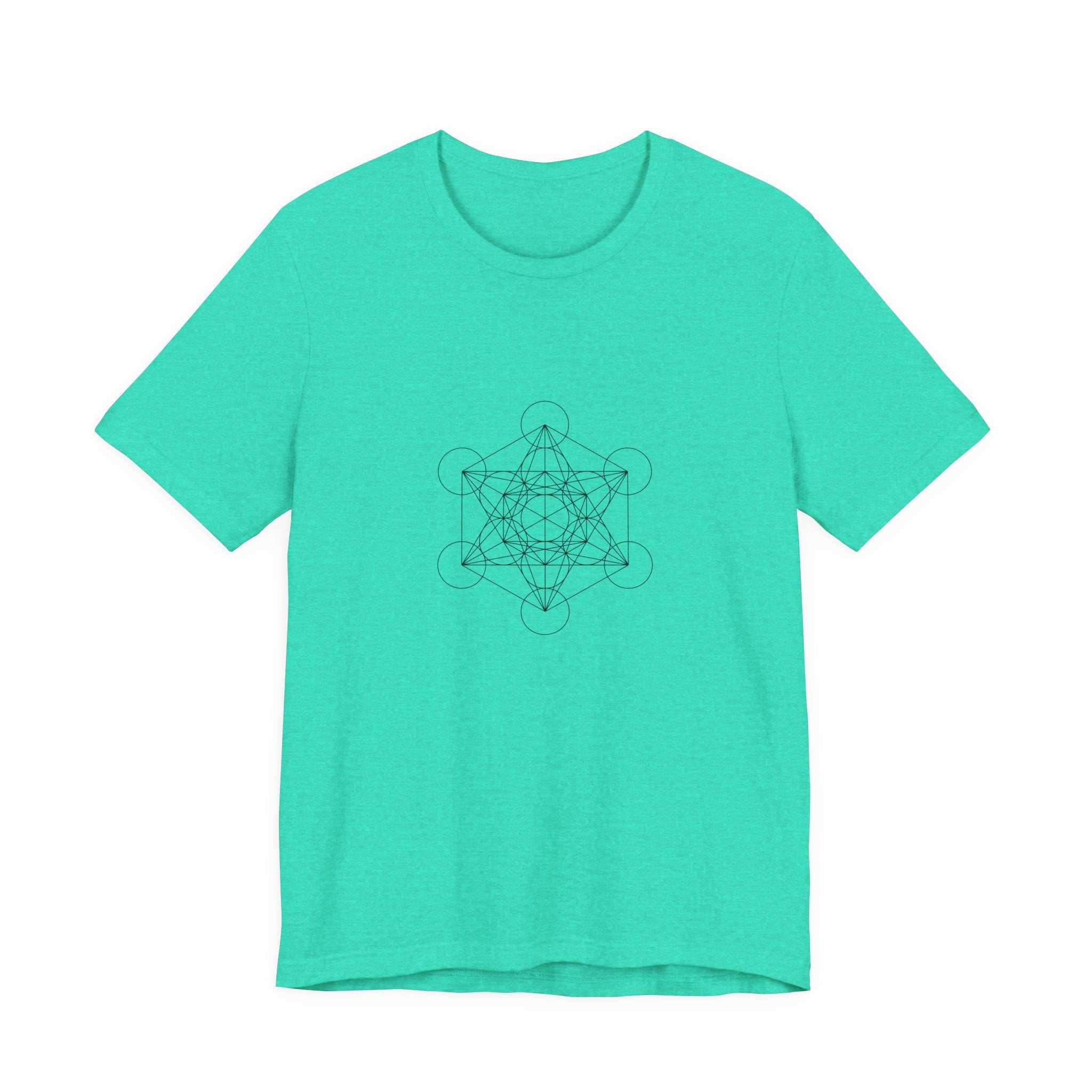 Metatron's Cube Sacred Geometry T-Shirt | Spiritual Shirt — Sacred Math Gift Archangel Tee