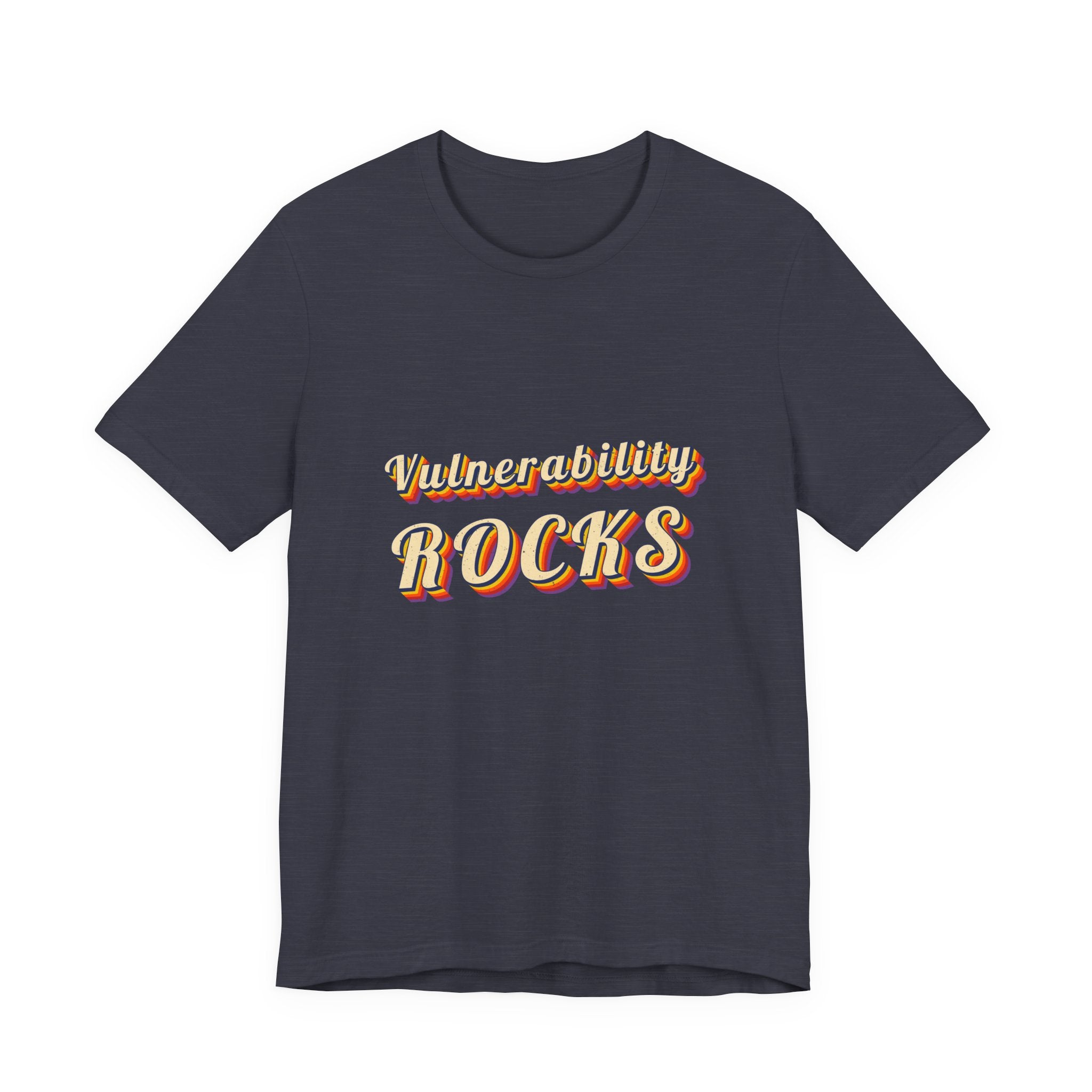 Vulnerability Rocks T-Shirt | Inspirational Shirt — Brene Brown Inspired Self Love Tee